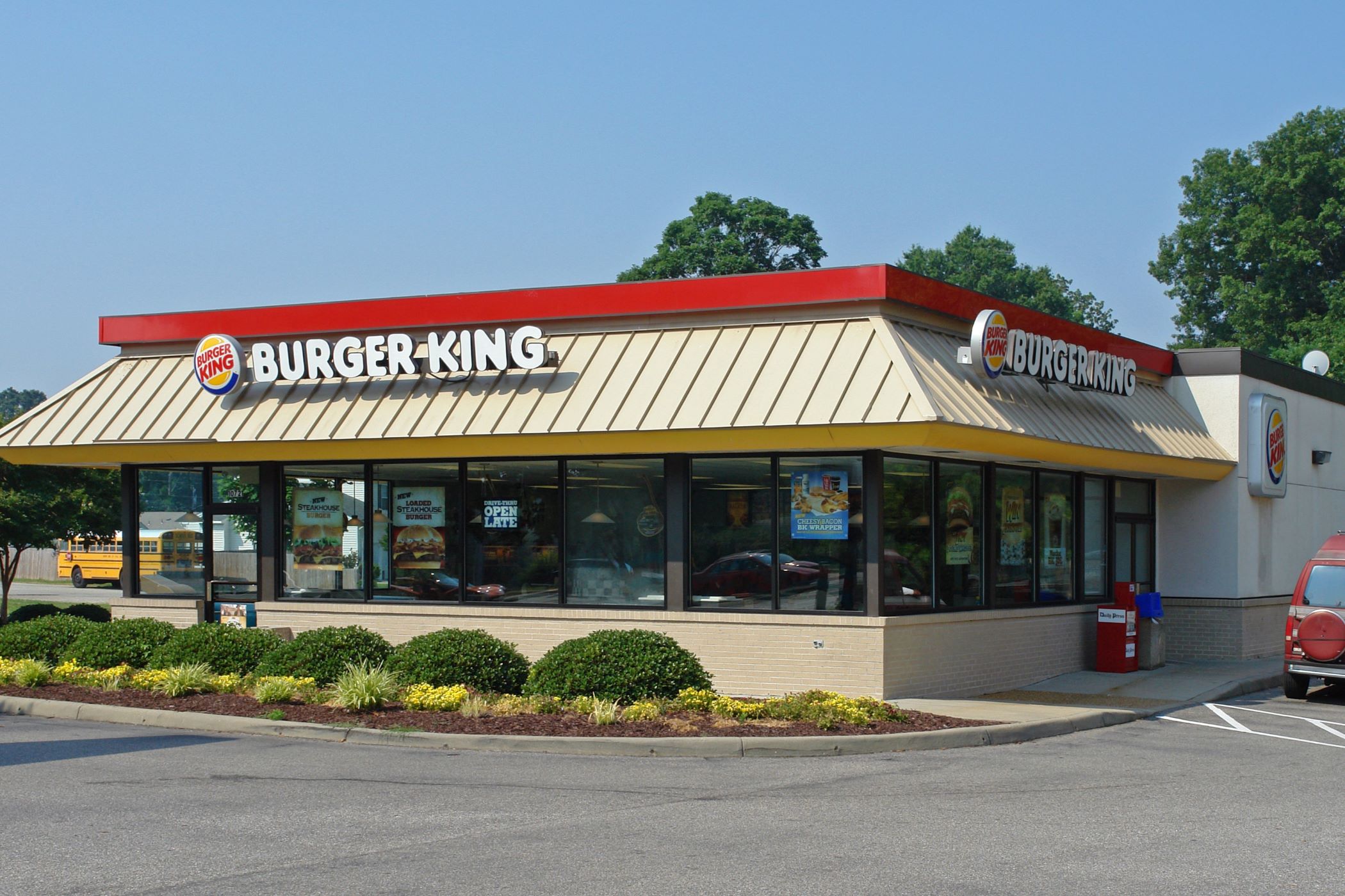 One of the unexpired leases that Toms King is looking to reject is for a Burger King in Newport News, Virginia. (CoStar)