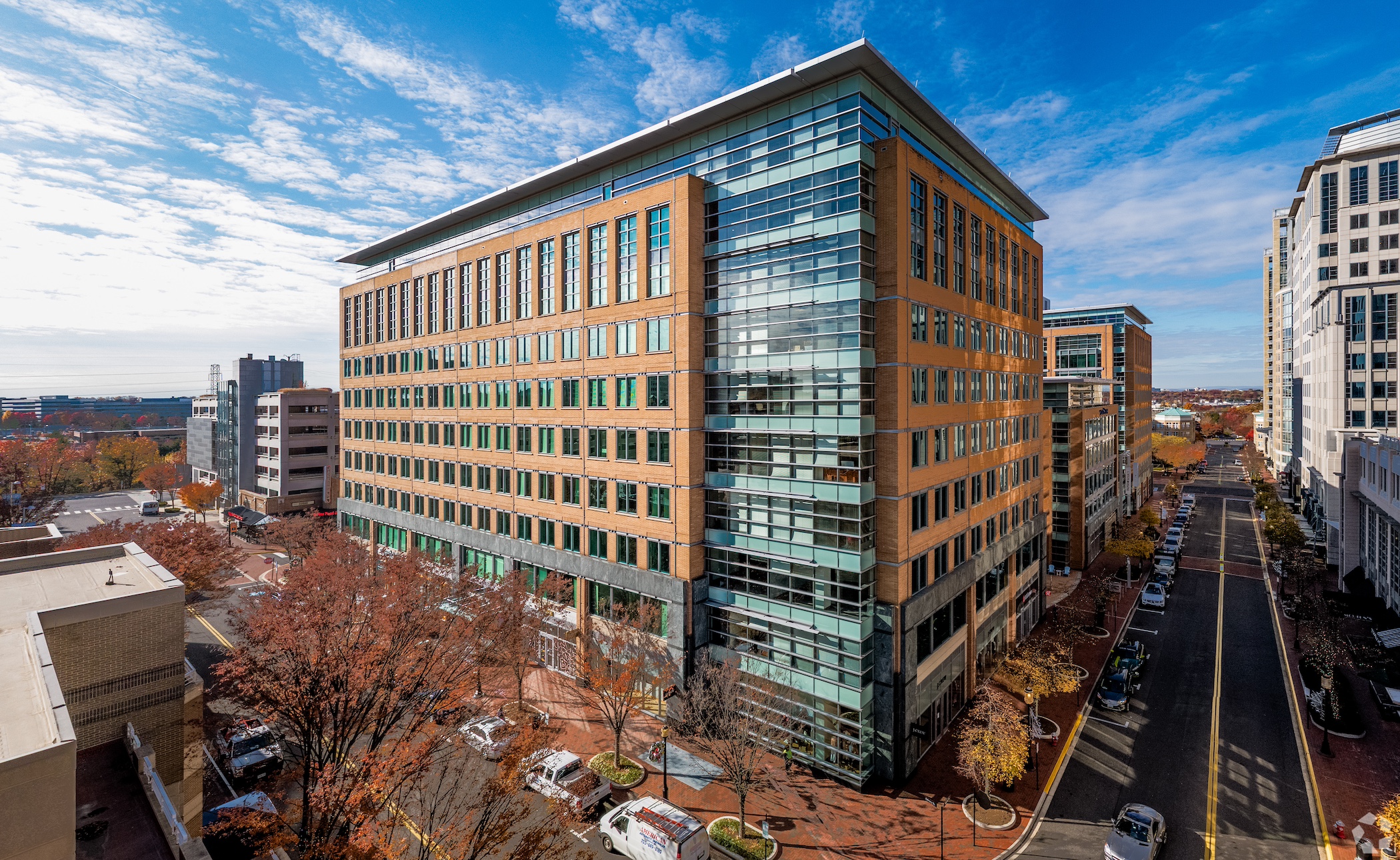 Facebook parent company Meta initially signed its lease for about 75,000 square feet at BXP's Reston Town Center in Virginia in October 2019. (CoStar) 