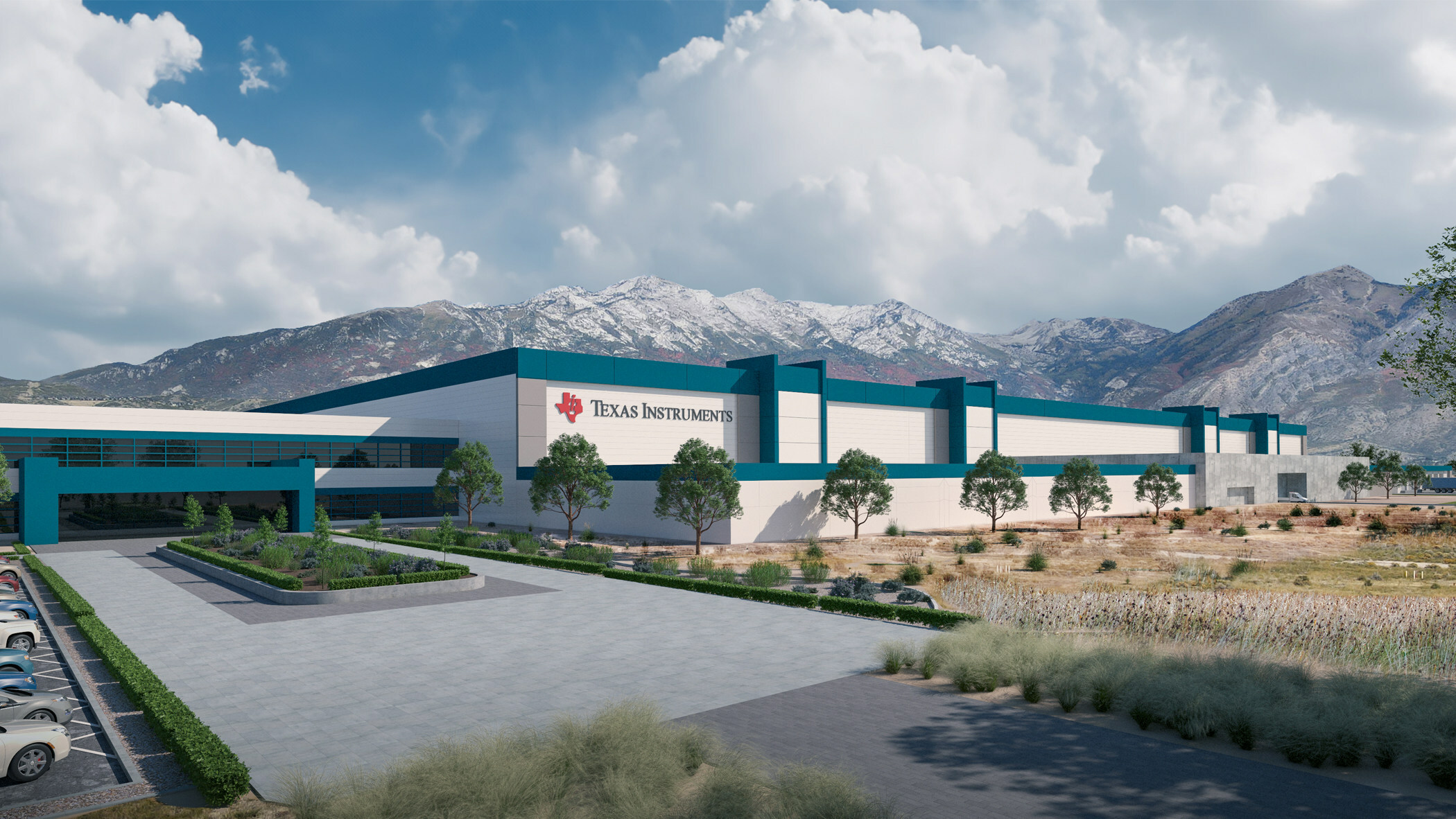 Texas Instruments has begun construction on its new 300-millimeter semiconductor wafer fabrication plant in Utah. The project marks what state officials call Utah's largest economic development project in its history.  (Texas Instruments)