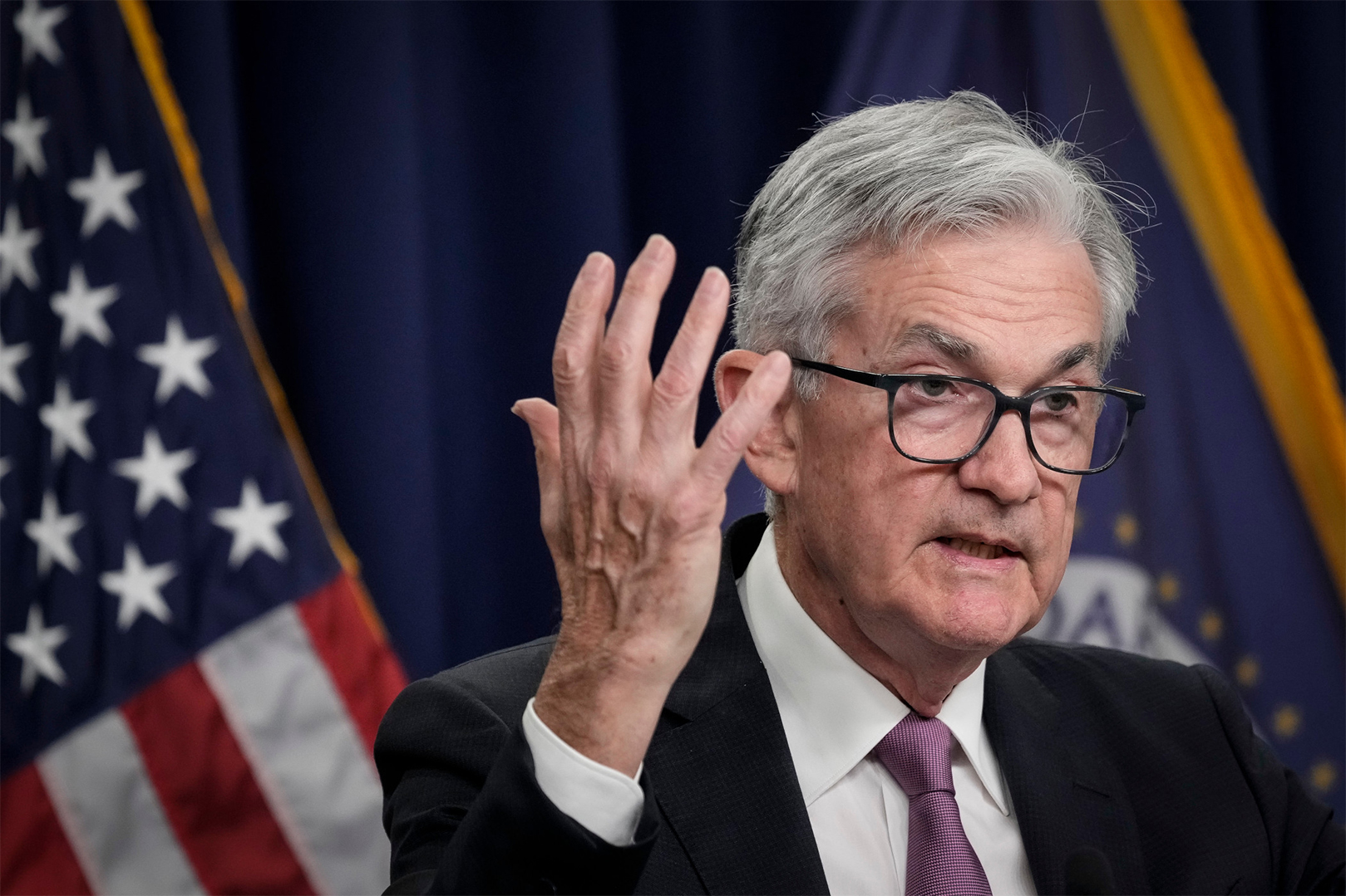 Federal Reserve Chairman Jerome Powell warned that economic pain could be ahead as the central bank looks to tame inflation. (Getty Images)