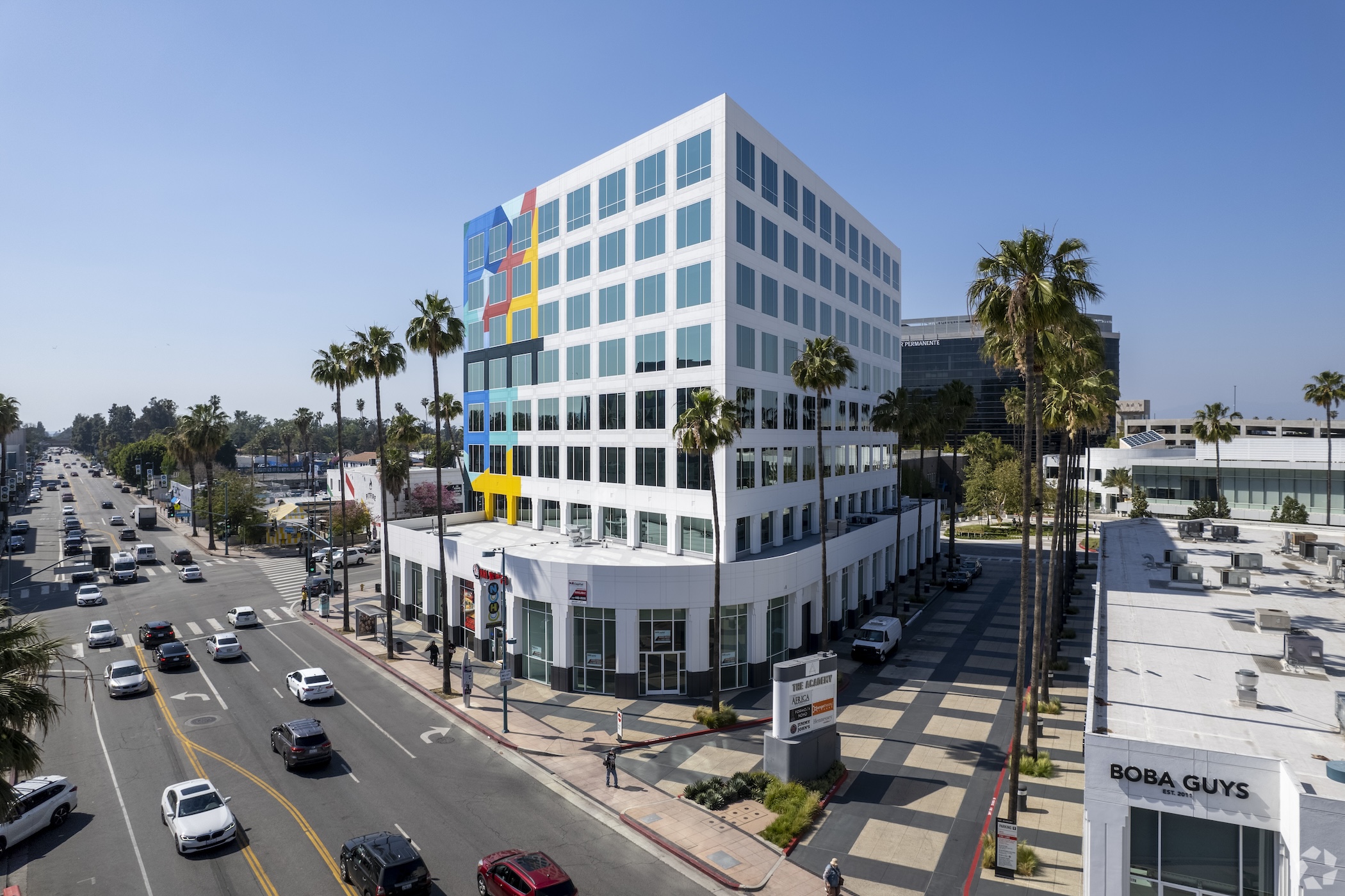 The Academy Tower office complex in Los Angeles' Hollywood neighborhood has sold ahead of what some investors think will be a widespread market rebound. (Evan Bracken/CoStar)