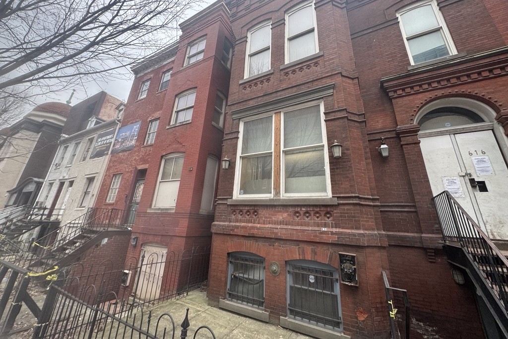 Monument Realty is looking to transform the existing 600 block of I St. NW in Washington, D.C. (Jonathan Lehrfeld/CoStar News)