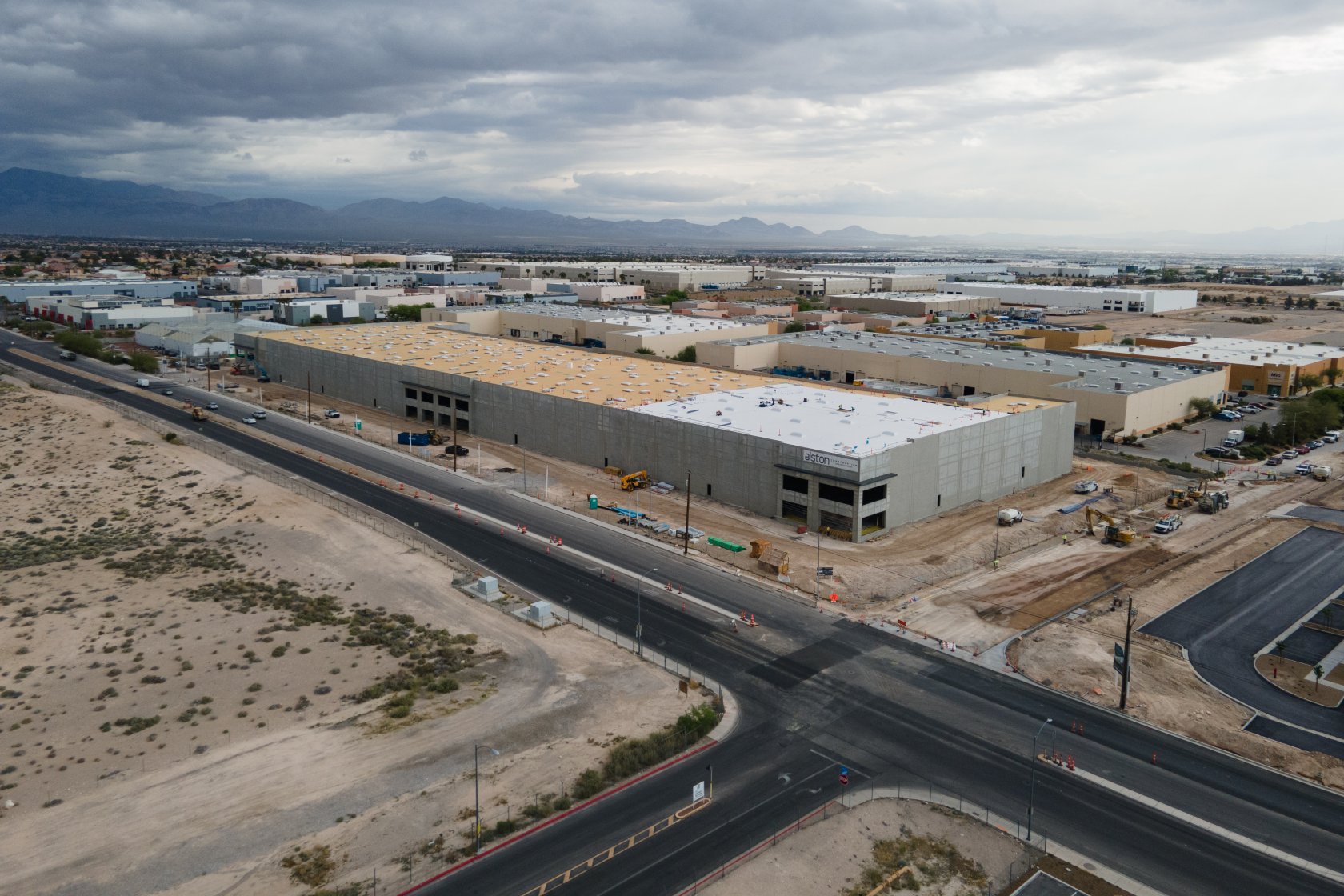The property is located at 2880 Simmons St. in North Las Vegas. (NAI Excel)