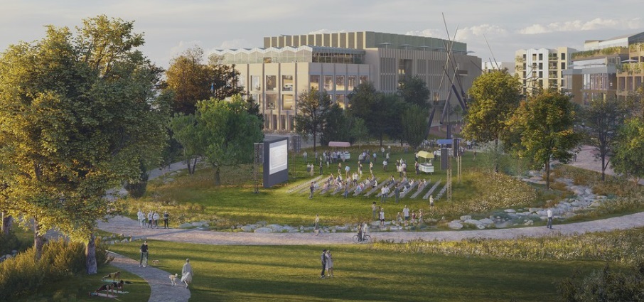 The Oxpens plans. (Oxford council)