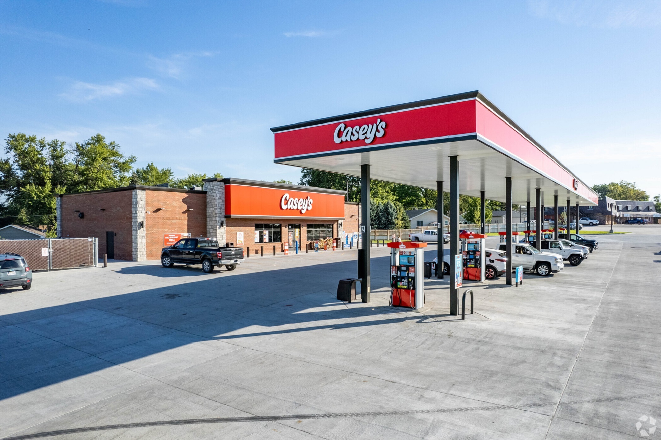 Casey's General Stores is concentrated in the Midwest with locations in Gretna, Nebraska, (shown above) and throughout Iowa, Illinois and other states. (CoStar)