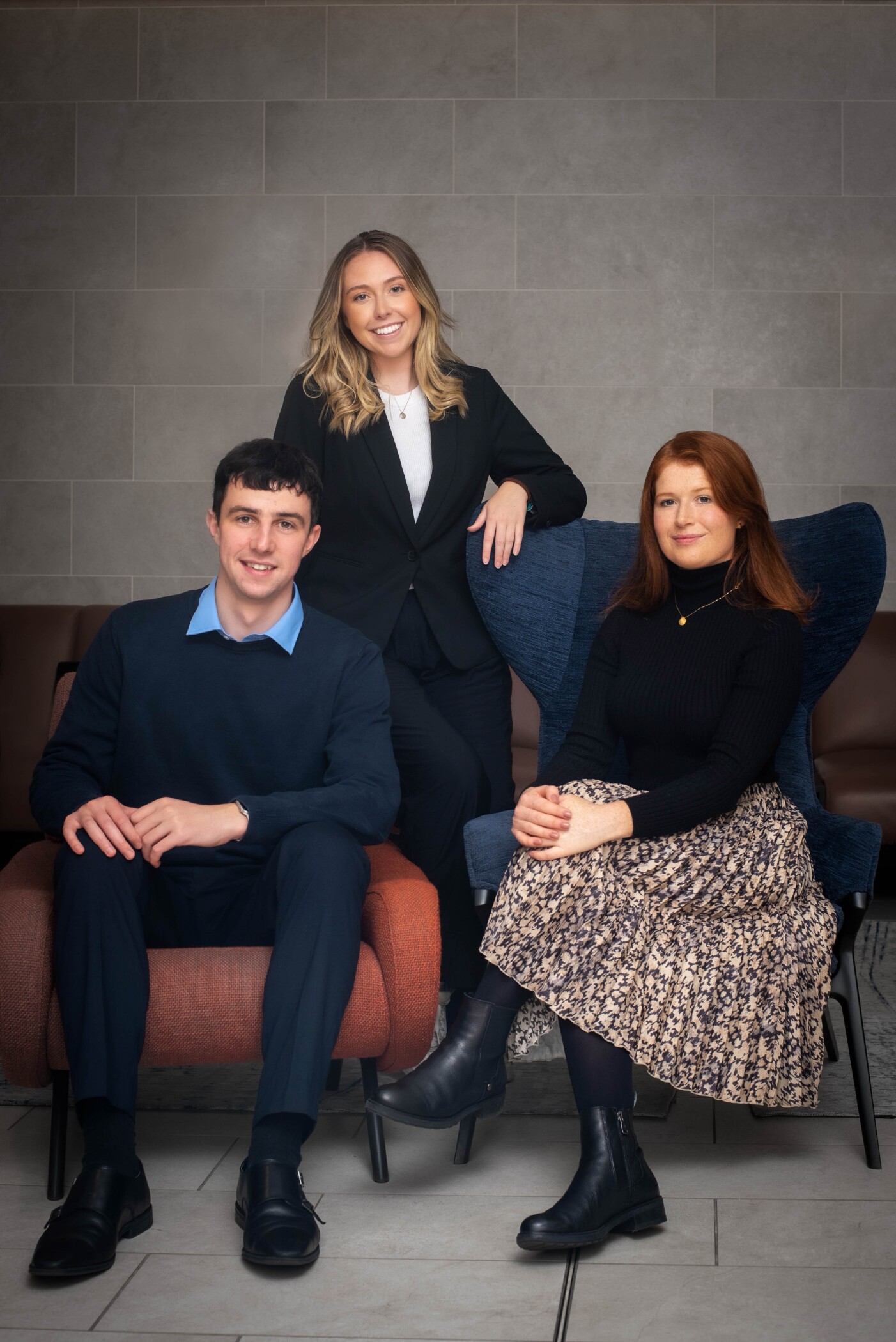 Left to right: James McGrath, Amy Duffy and Olivia Sawyer. (Workman) Left to right: James McGrath, Amy Duffy and Olivia Sawyer. (Workman ESG team expansion)