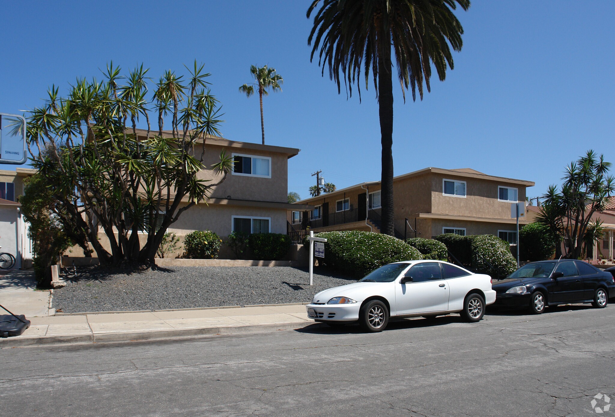The 12-unit apartment complex in San Diego was completed in 1960. (CoStar)