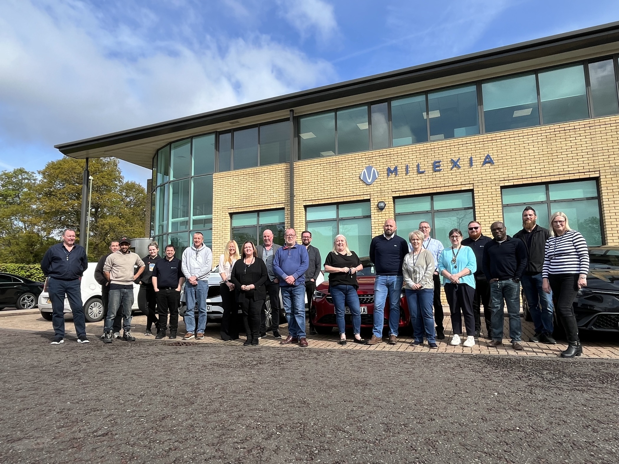 The Milexia team. (Frasers Property UK)