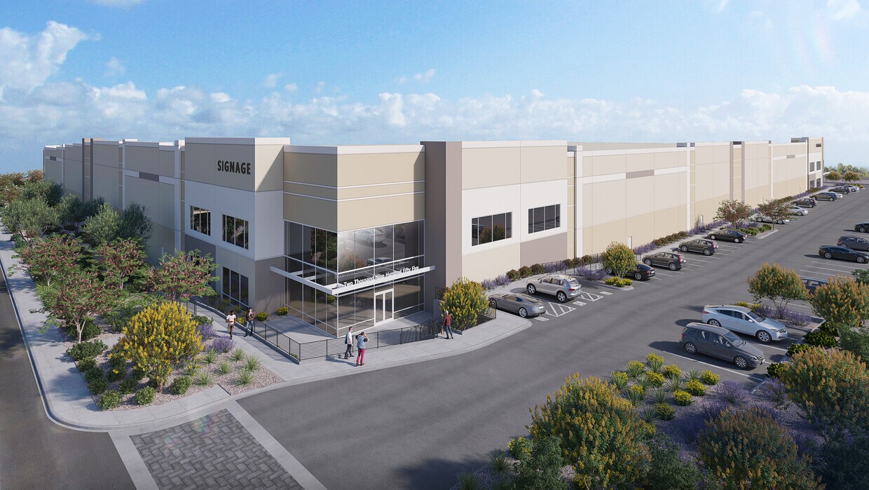 Clayton Commerce Center is located at 2955 Clayton St. in North Las Vegas, Nevada. (CBRE) <br>