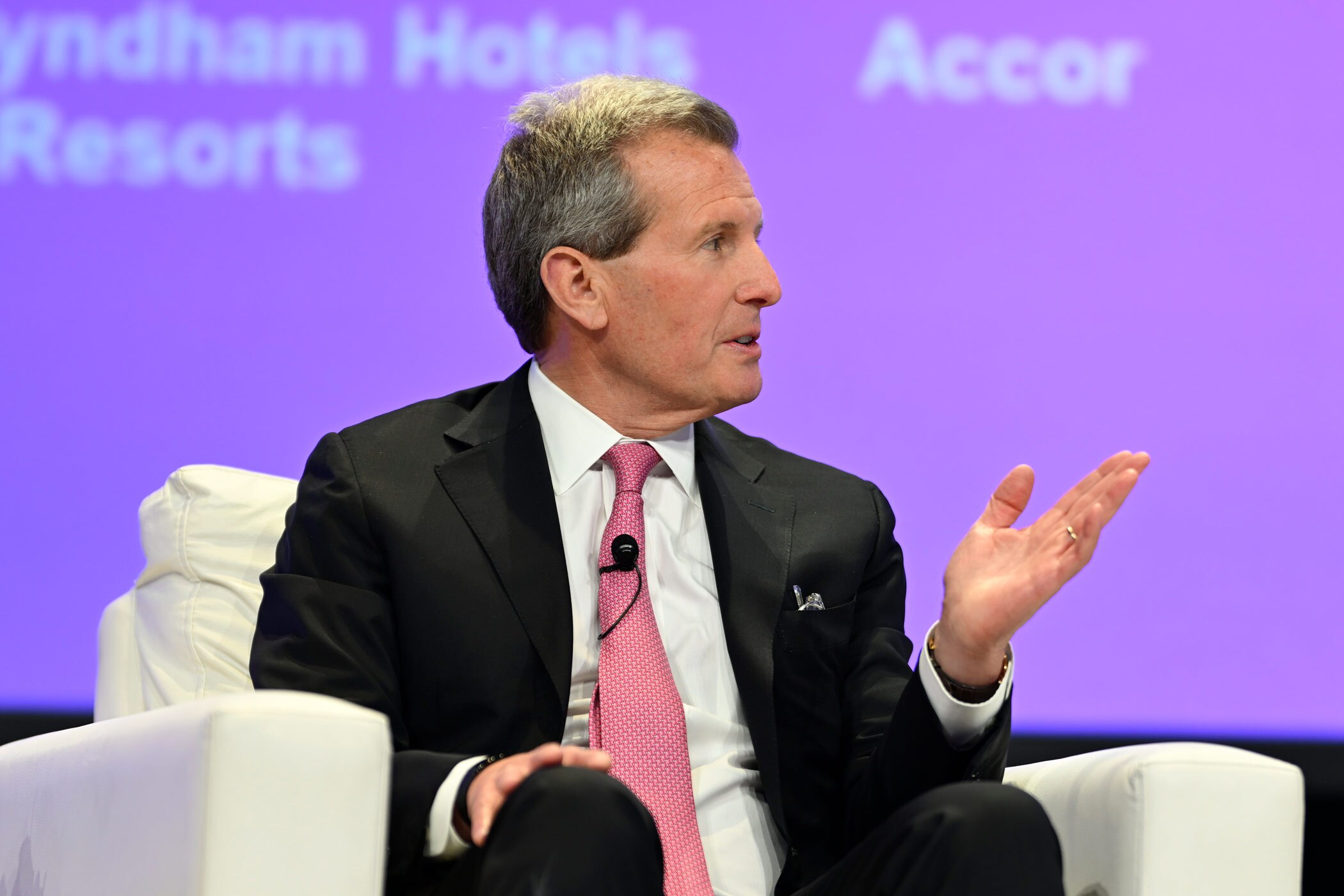 Geoff Ballotti is the CEO of Wyndham Hotels & Resorts. (Matt Rickman, Questex)