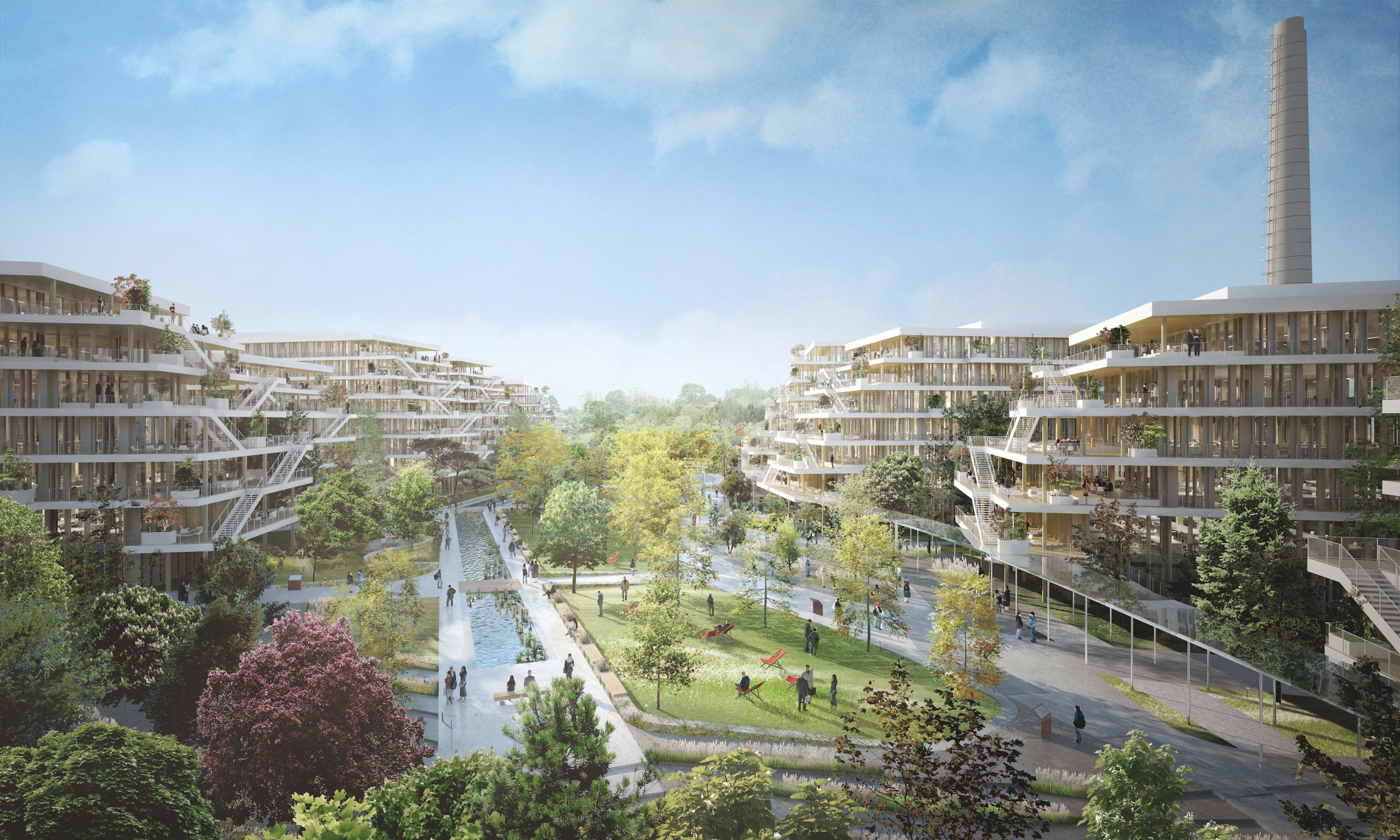 The Arboretum campus, Nanterre (Leclercq &amp; Associés)