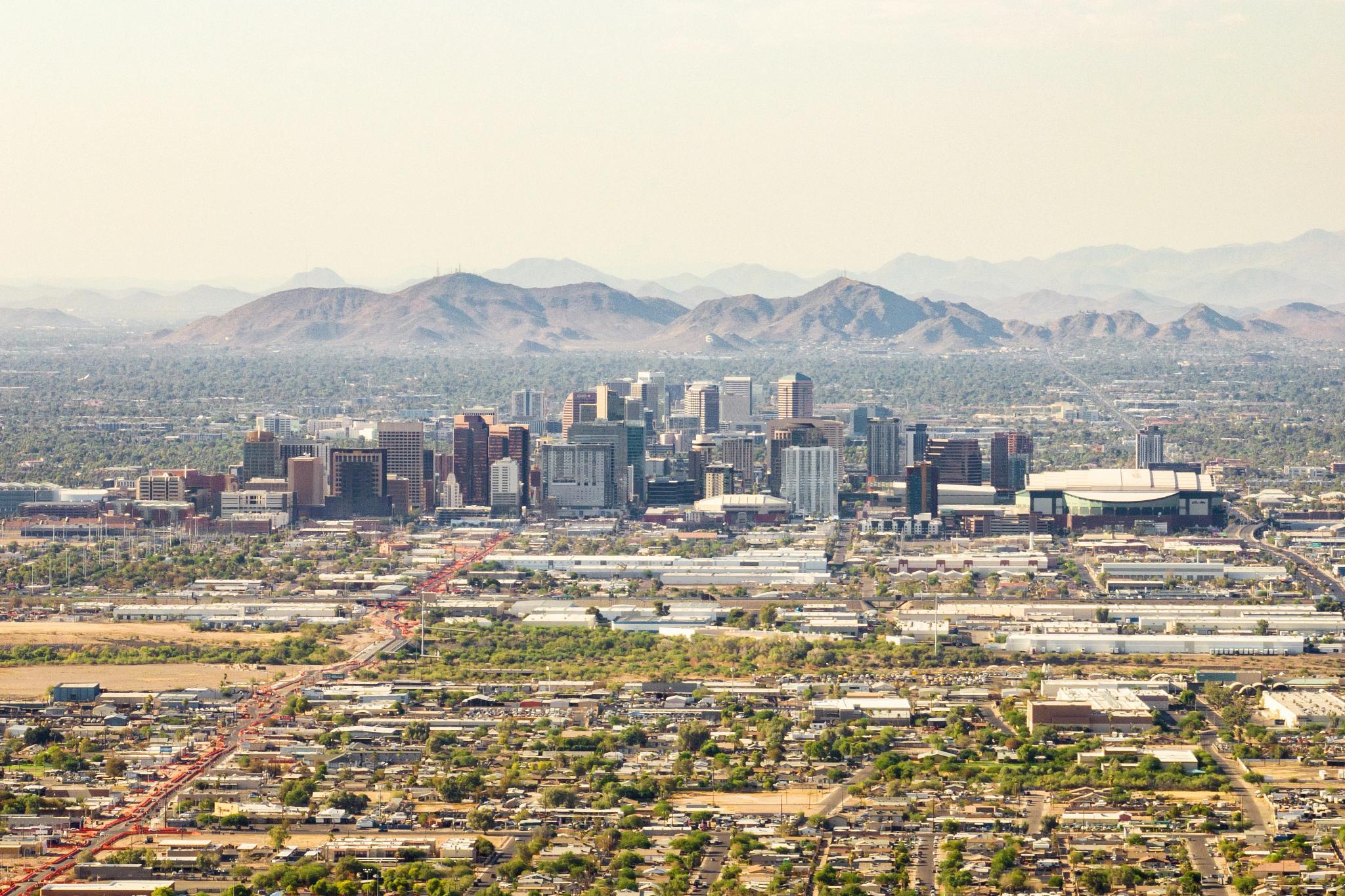 City Office REIT's sale is contingent upon the sale of the group's Phoenix office portfolio that totals roughly 1.5 million square feet. Pictured is the Phoenix skyline. (Getty Images)