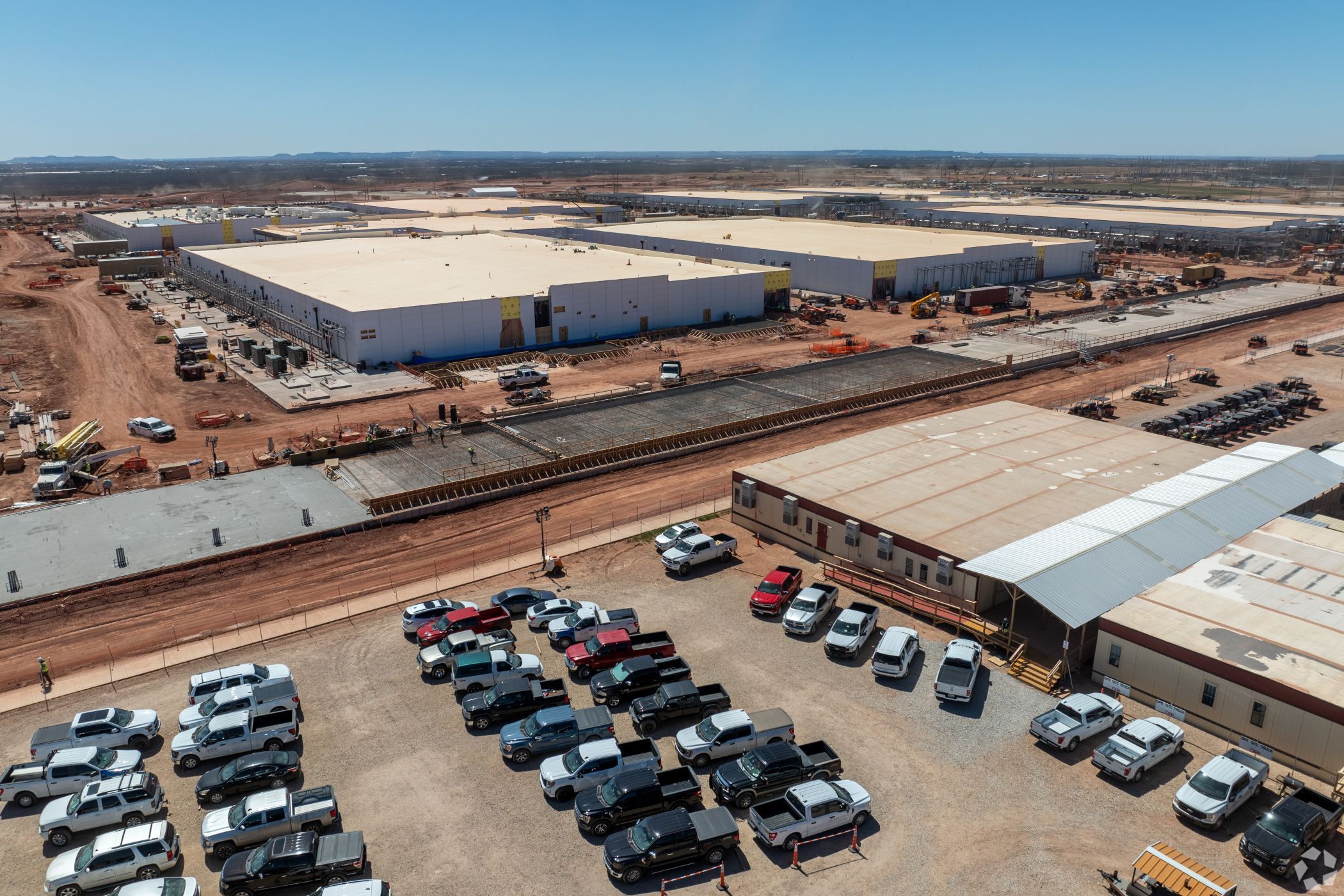 The Stargate data center site in Abilene, Texas. (CoStar)