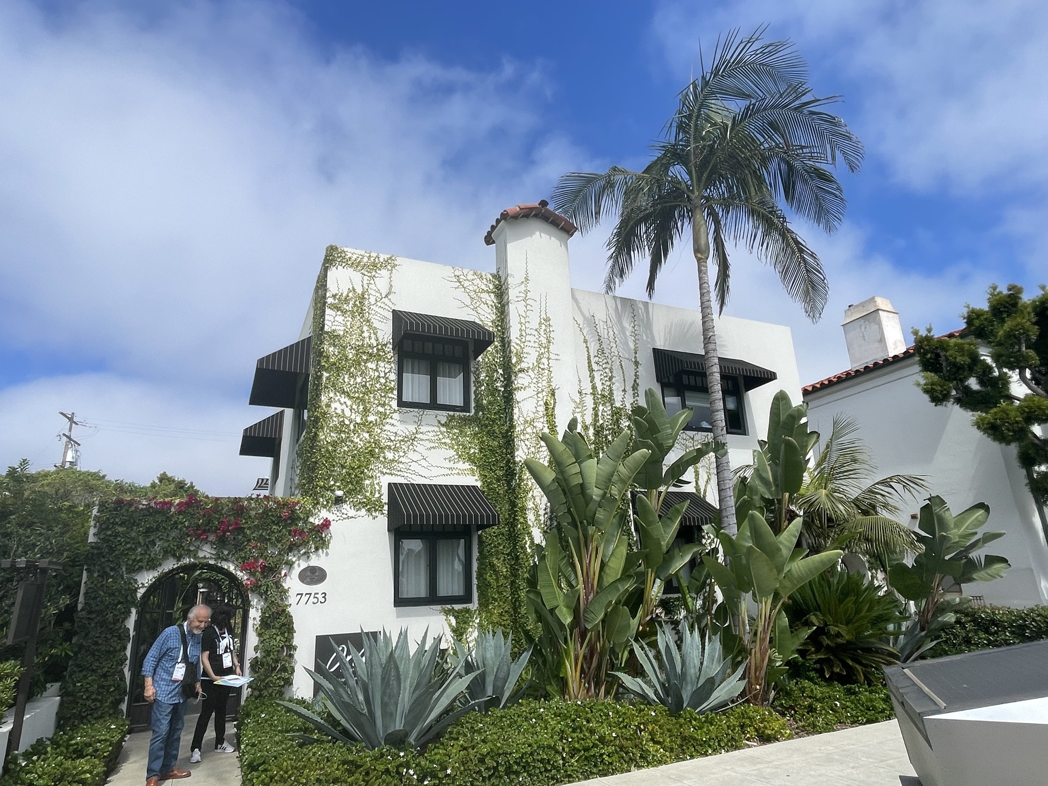 Gill originally designed this building in La Jolla as a residence. It's now the Orli boutique hotel. (Andy Peters/CoStar)