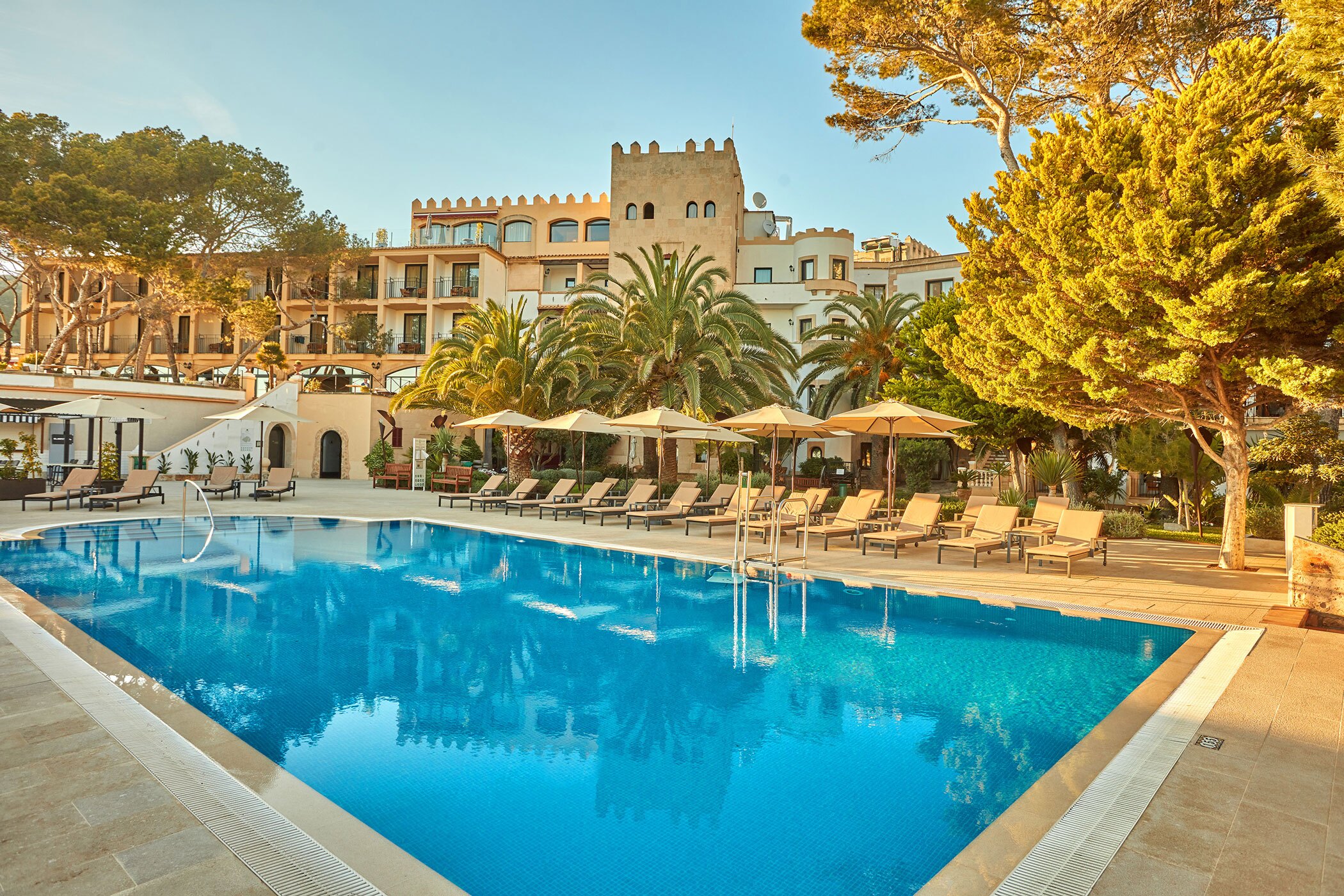 Shown here is the Secrets Mallorca Villamil Resort &amp; Spa in Spain, part of Apple Leisure Group's portfolio that Hyatt Hotels Corp. will acquire. (Apple Leisure Group)