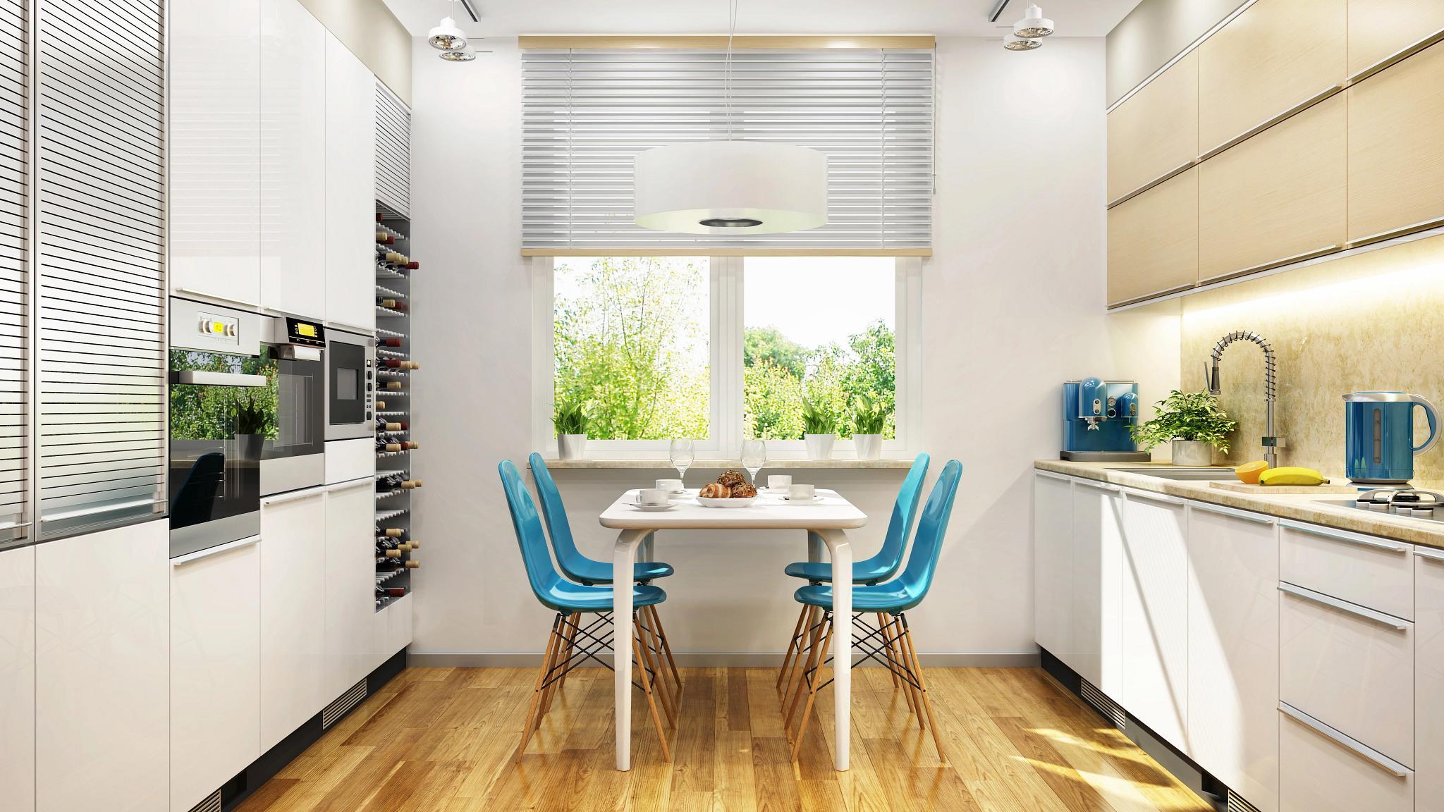 A modern kitchen. (Getty Images)
