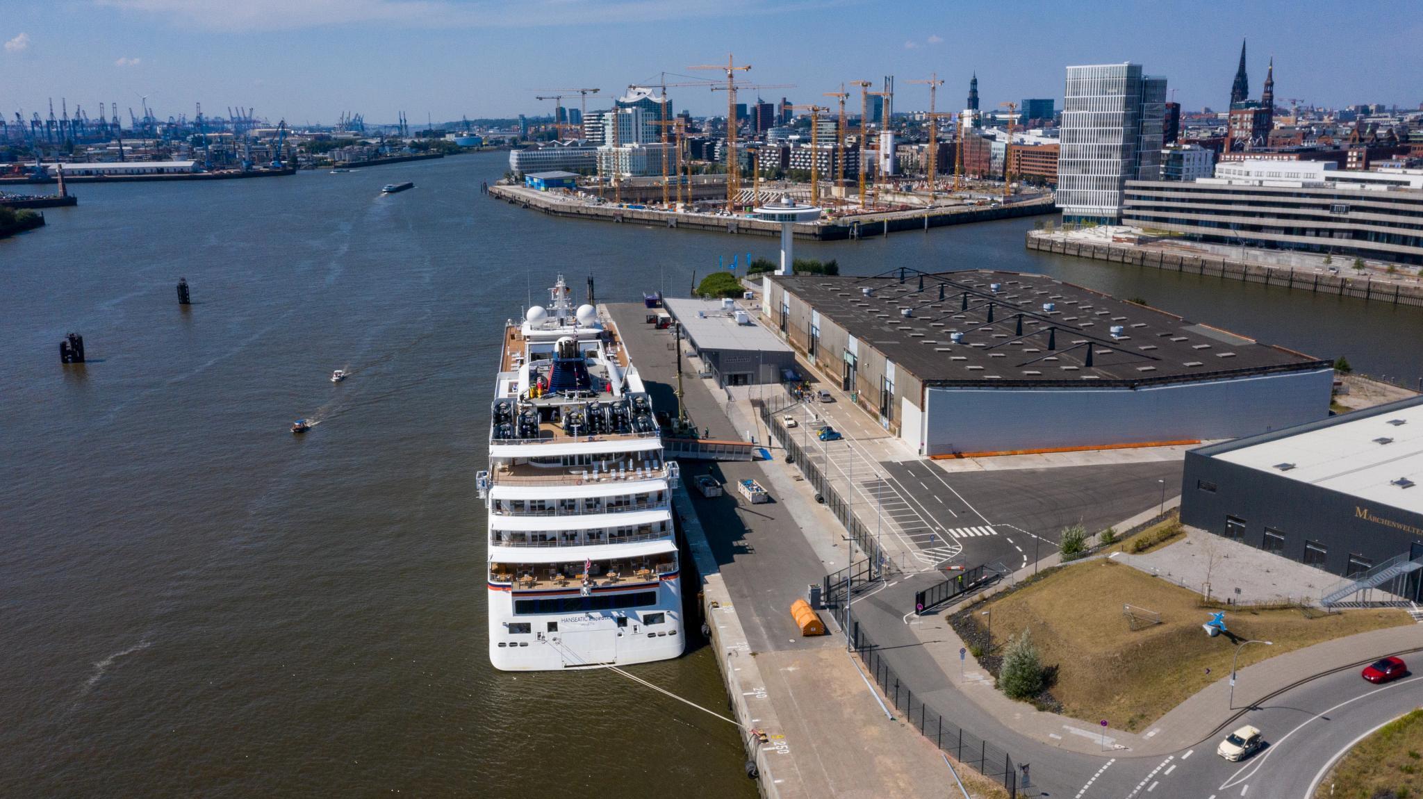Hamburg's HafenCity. (Photo by Christian Ender/Getty Images) (Getty Images)