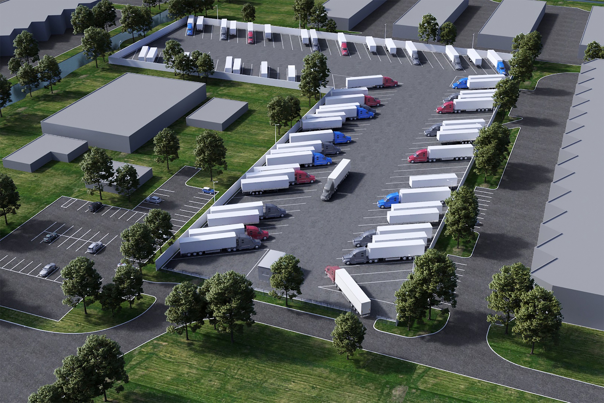 A rendering depicts Iconic Equities and Leste Real Estate’s plans to upgrade the Garnett Storage facility in Coral Springs, Florida. (Iconic Equities)