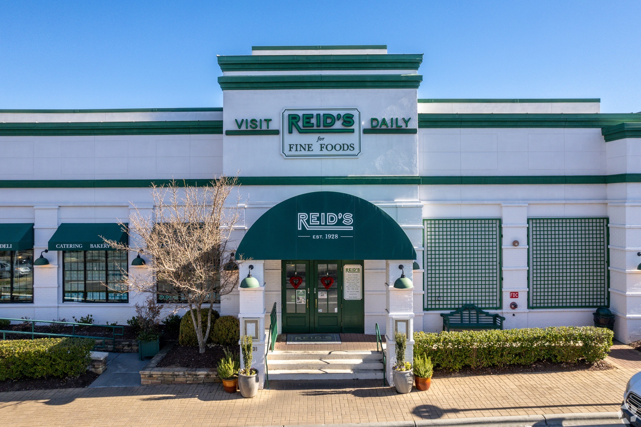 Reid's Fine Foods operates four stores in Charlotte, North Carolina, including this location in the SouthPark commercial district. (CoStar)