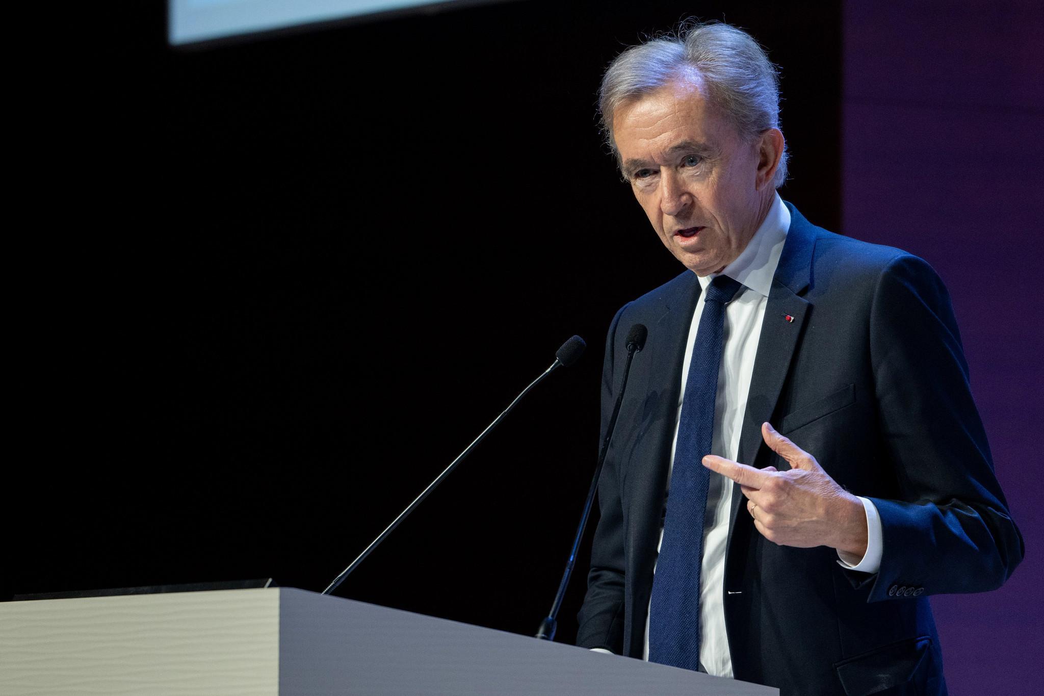 Bernard Arnault, billionaire and chairman of LVMH Moet Hennessy Louis Vuitton SE, pictured here from 2024, is pressing European leaders to reach a trade deal with the U.S. (Getty Images)