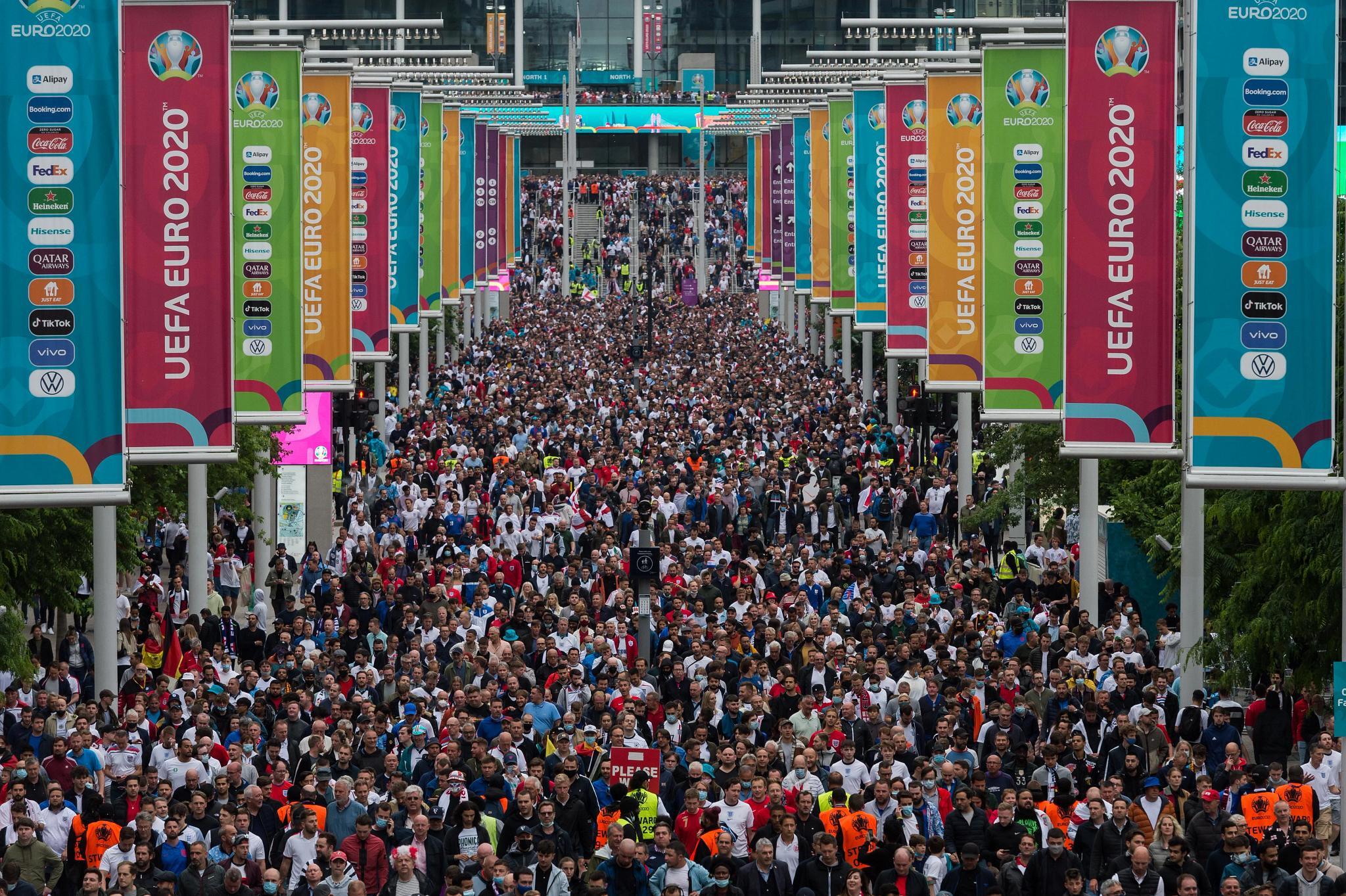 Wembley Way. (Wiktor Szymanowicz/Barcroft Media via Getty Images) 