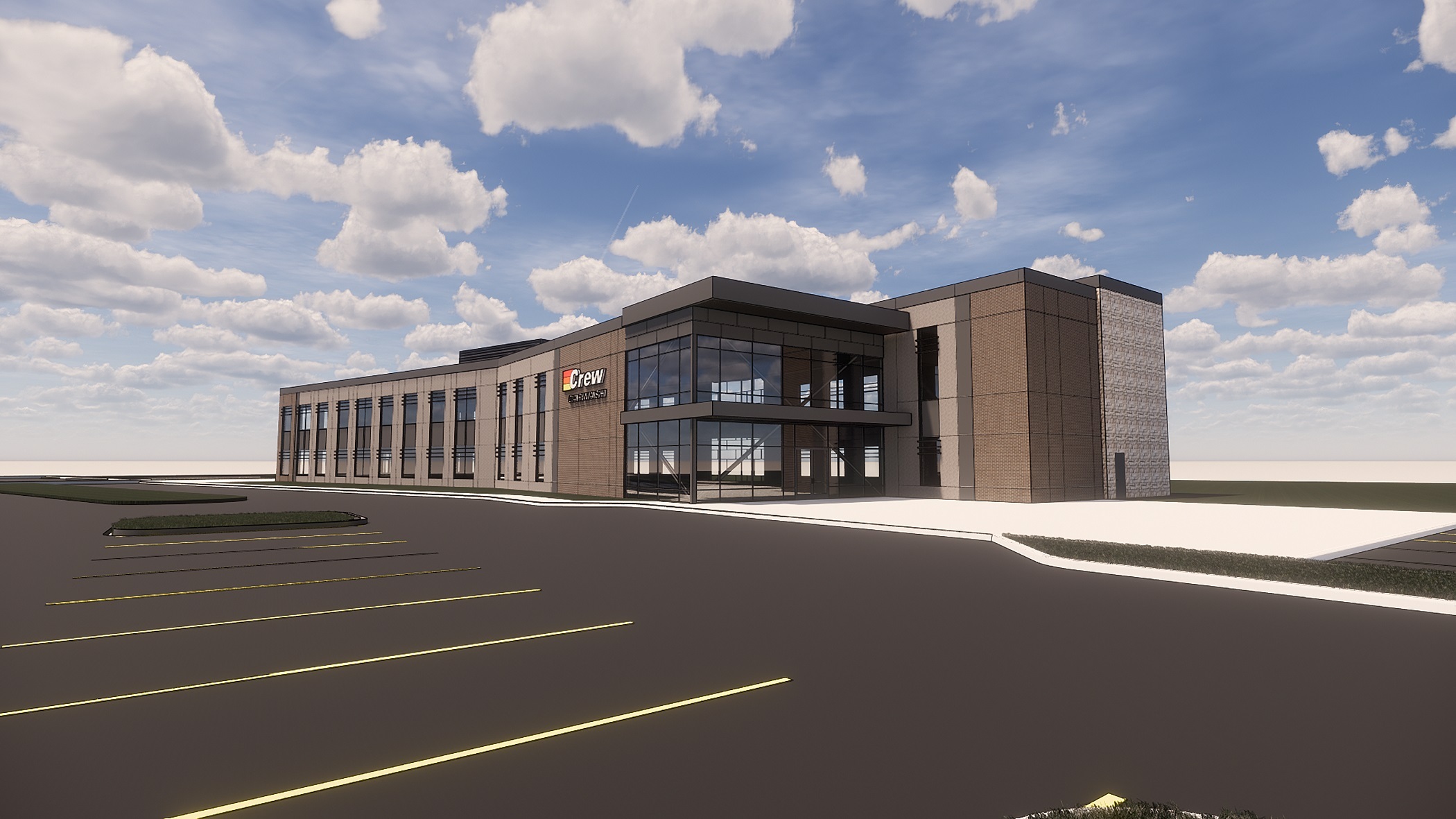 Construction Is Underway On New Crew Carwash Headquarters in Fishers