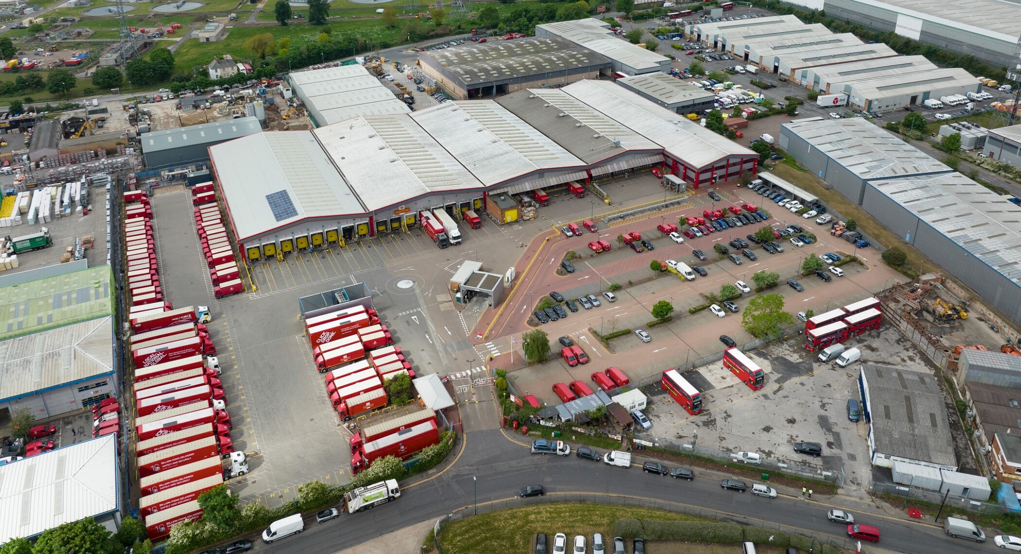 Royal Mail's Croydon hub is on Beddington Farm Road. (Prologis)