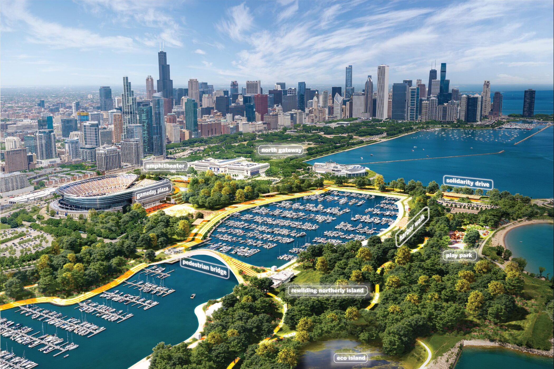 Chicago’s Iconic Soldier Field Could Get 2.2 Billion Dome, Other