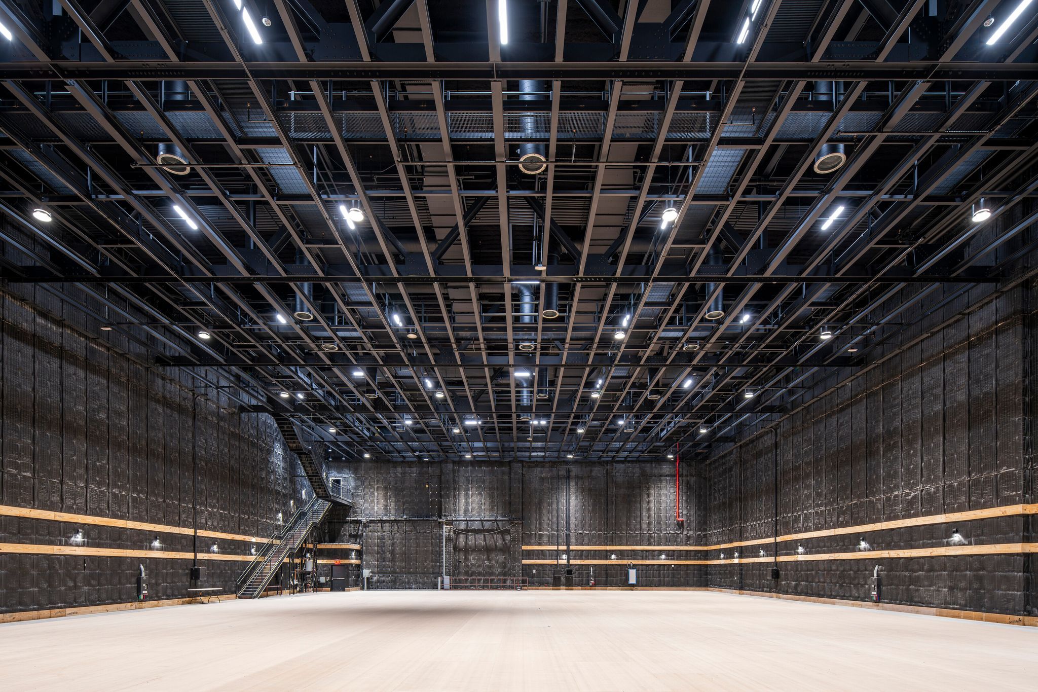 One of the new soundstages at Sunset Pier 94 Studios in New York City. (Hudson Pacific Properties)
