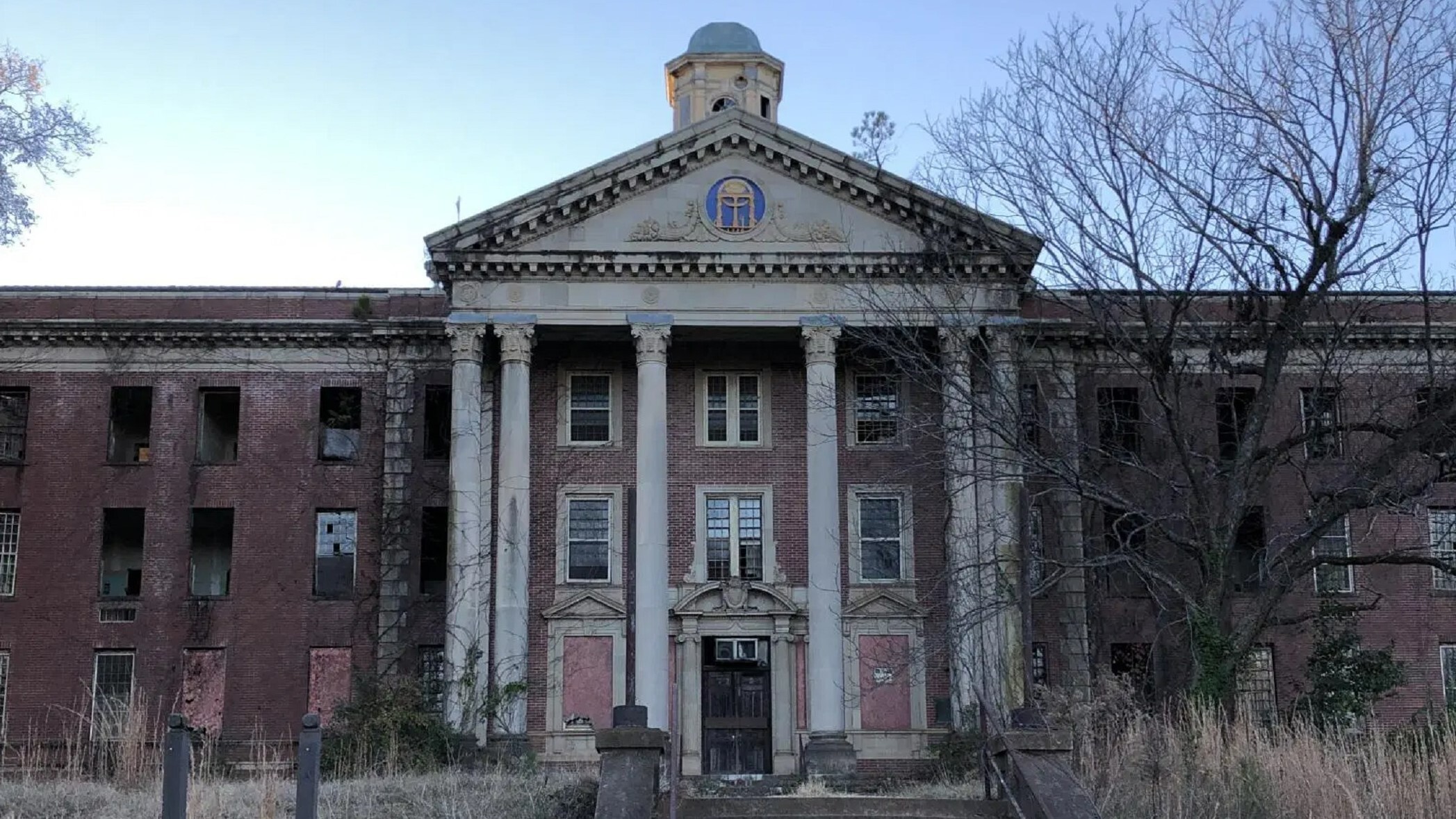 Historic Preservation Groups Protest Demolition Plans at Mental Hospital Campus