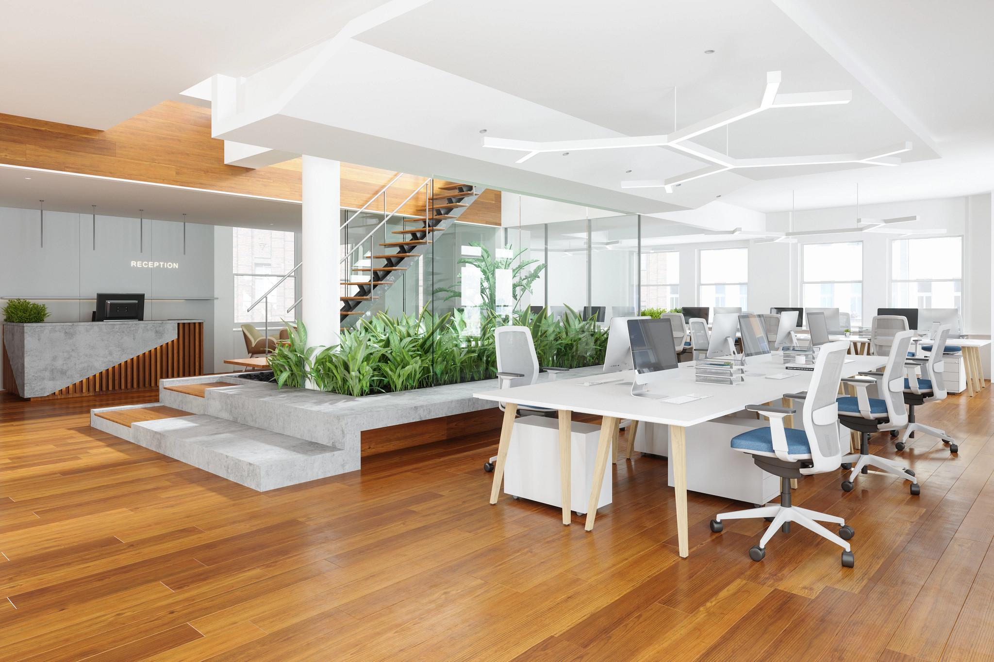 The modern office. (Getty Images)