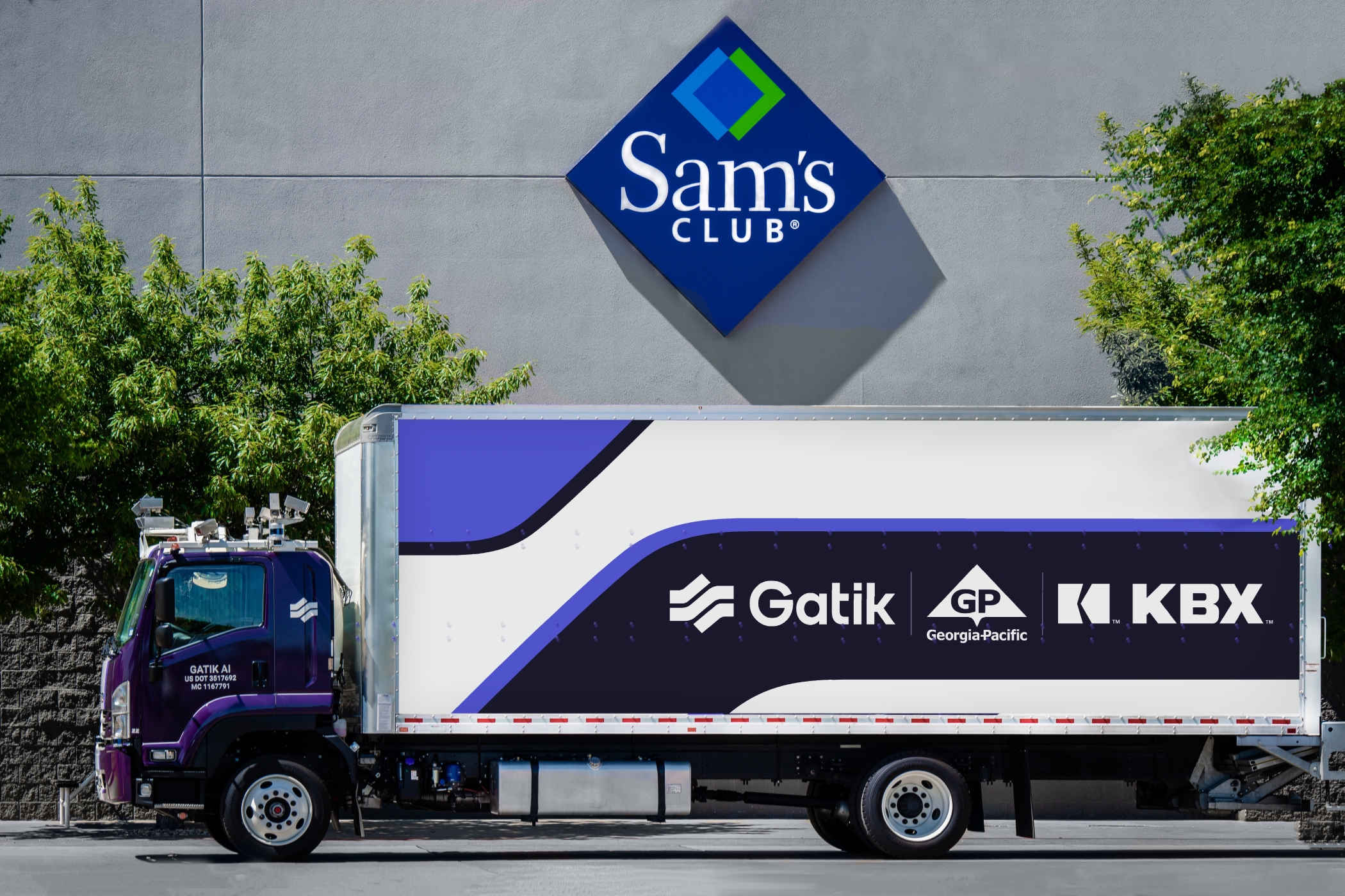 Autonomous Truck Fleet Inks Deal to Supply Sam's Club Stores With