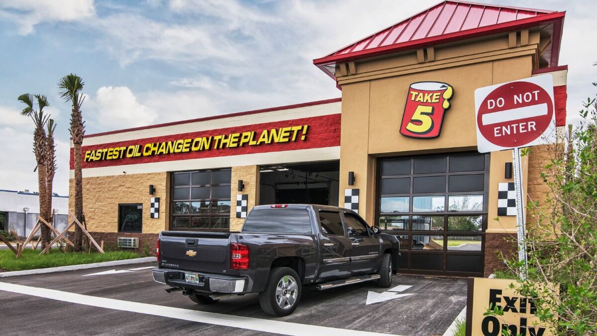 Private Equity Firm Buys a Texas Oil Change Chain to Extend its Take 5 Brand