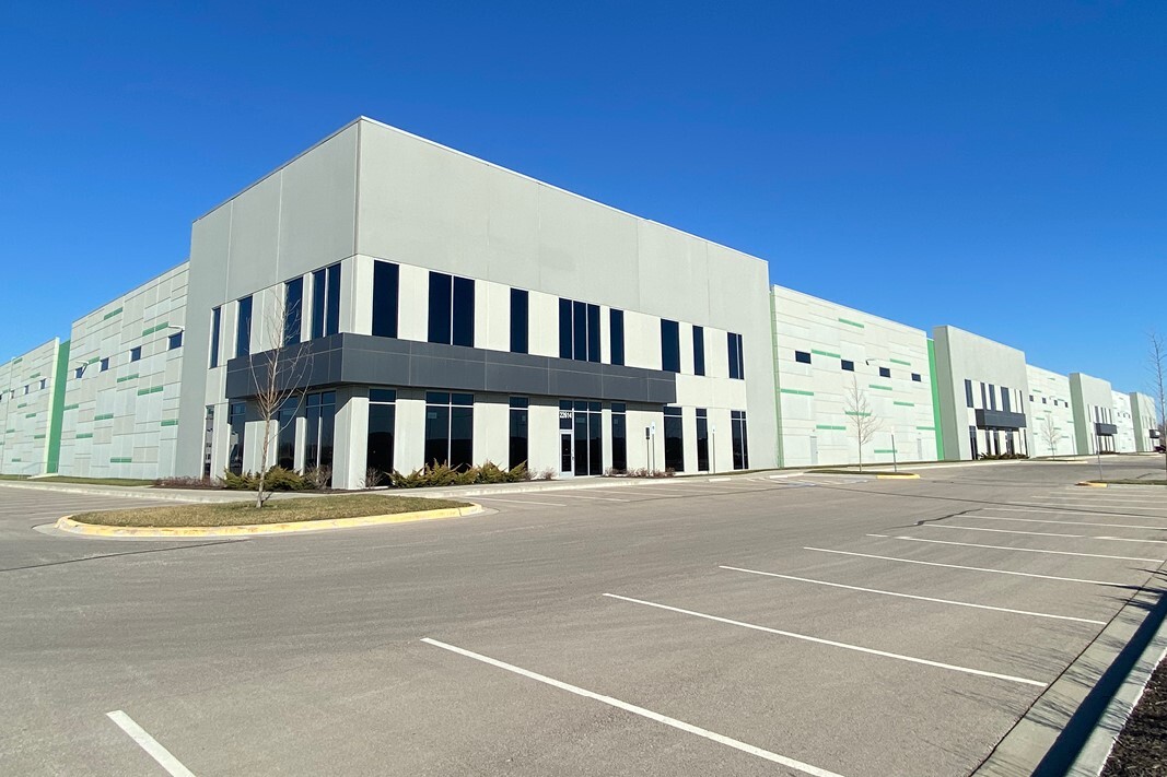 New Building Under Construction at Olathe, Kansas, Industrial Park