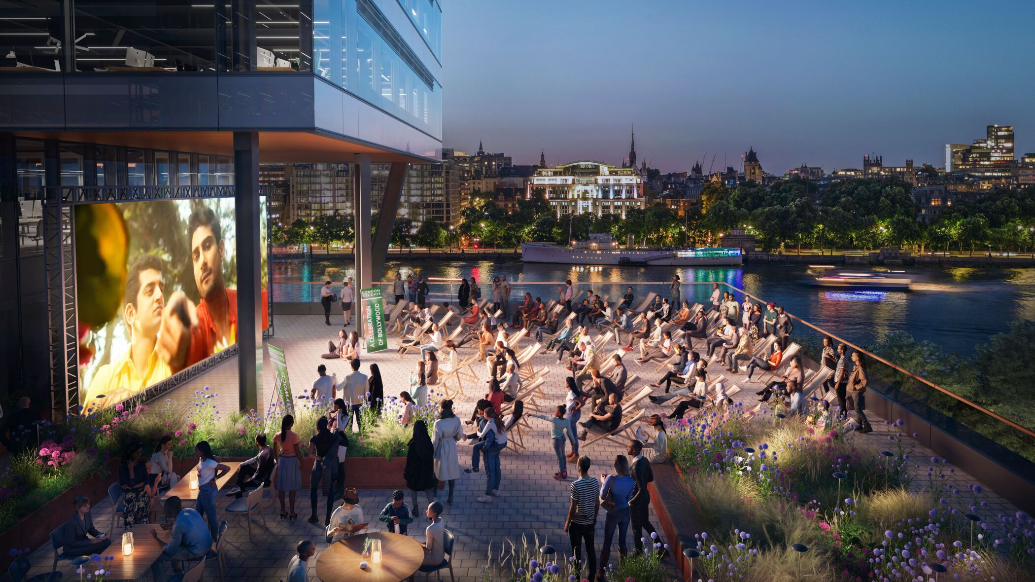 The development will include a cultural programme. (Make Architects)