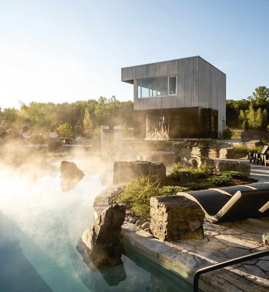 How Quebec Farmland Was Transformed Into a Luxury Spa