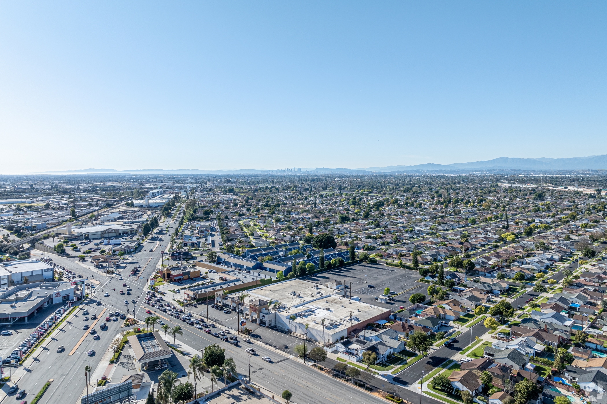 Meritage Homes bought a former bowling alley site in Norwalk for a multifamily development. (CoStar)