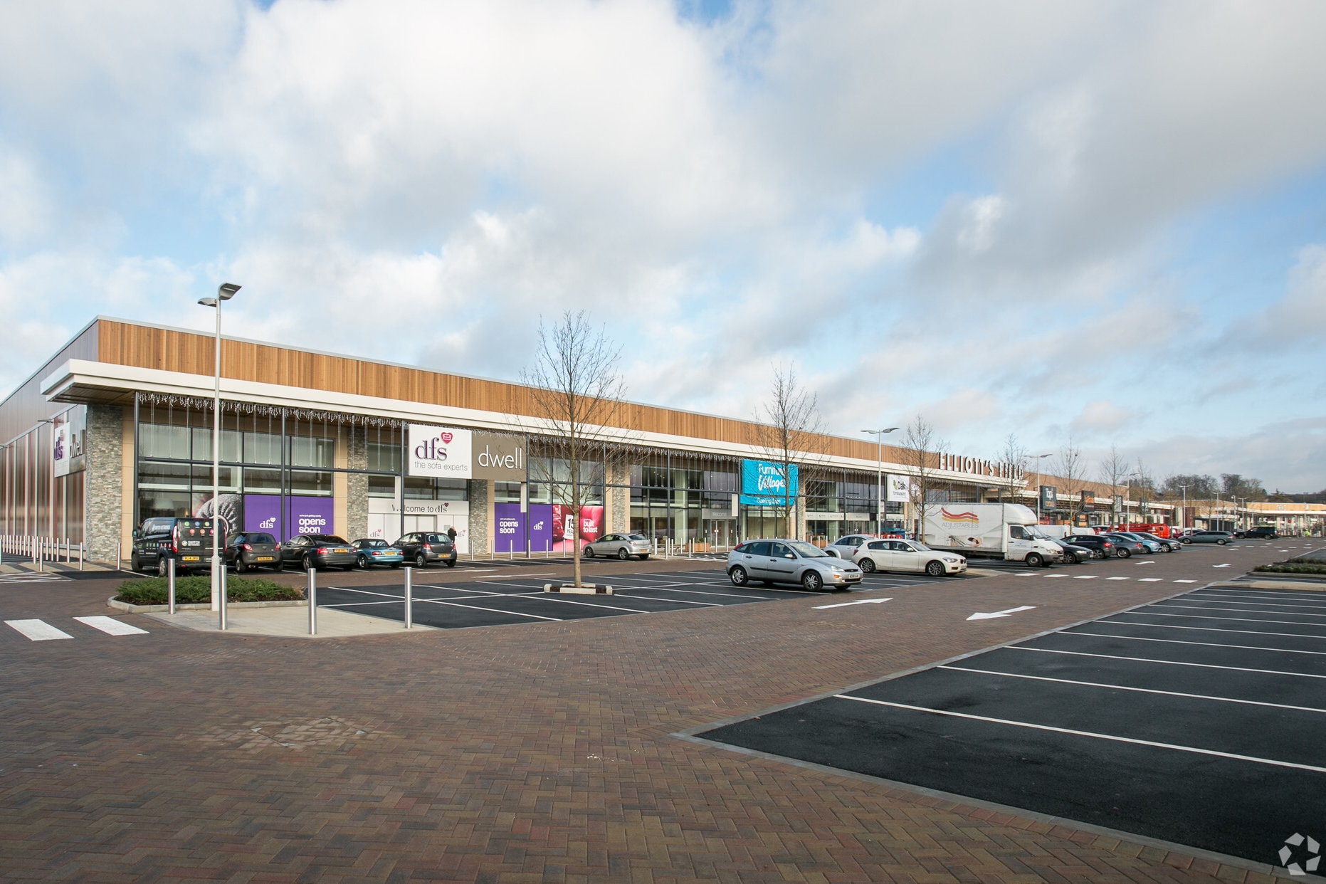 Elliot's Field in Rugby is the biggest property in the portfolio of nine. (CoStar) 