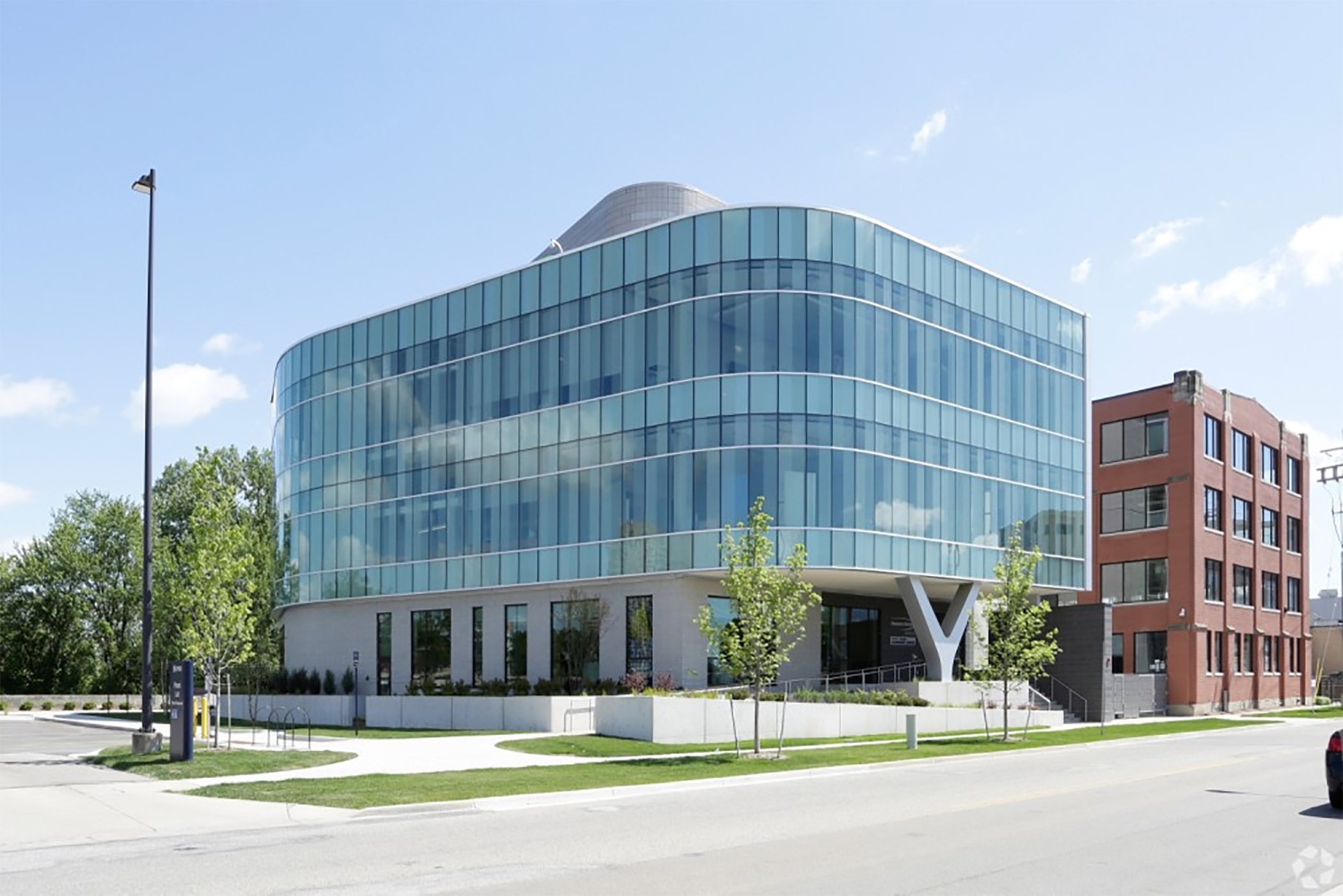 Training center built for Consumers Energy in 2017. (CoStar)