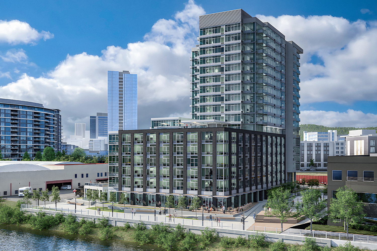 News | Lincoln Property Opens Luxury Apartment Tower in Portland ...