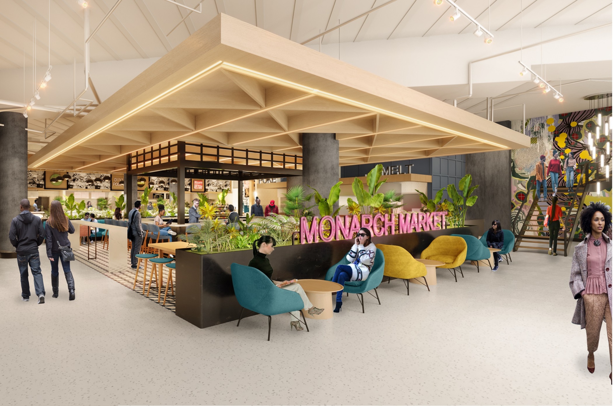 Venture Breaks Ground on Uptown Charlotte Food Hall