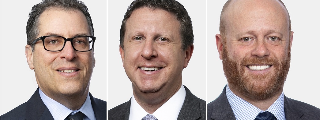 from left: Alan Cohen, Randy Eckers and Michael Estreicher. Photos: Akerman LLP
