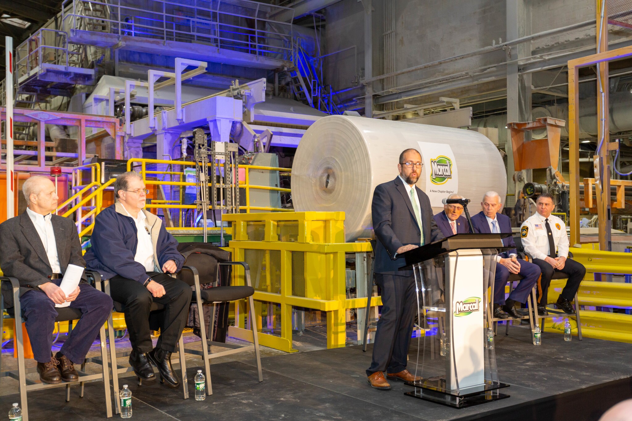 Iconic Marcal Paper Mill Reopens After Disastrous Fire