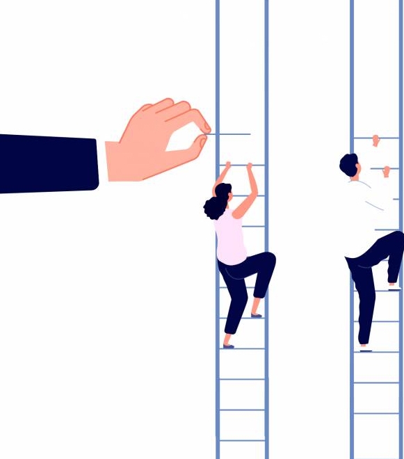 In 2023, the proportion of women in management positions fell to 37.7%, despite women making up 51% of the French real estate sector. (MicroOne/Adobe Stock)