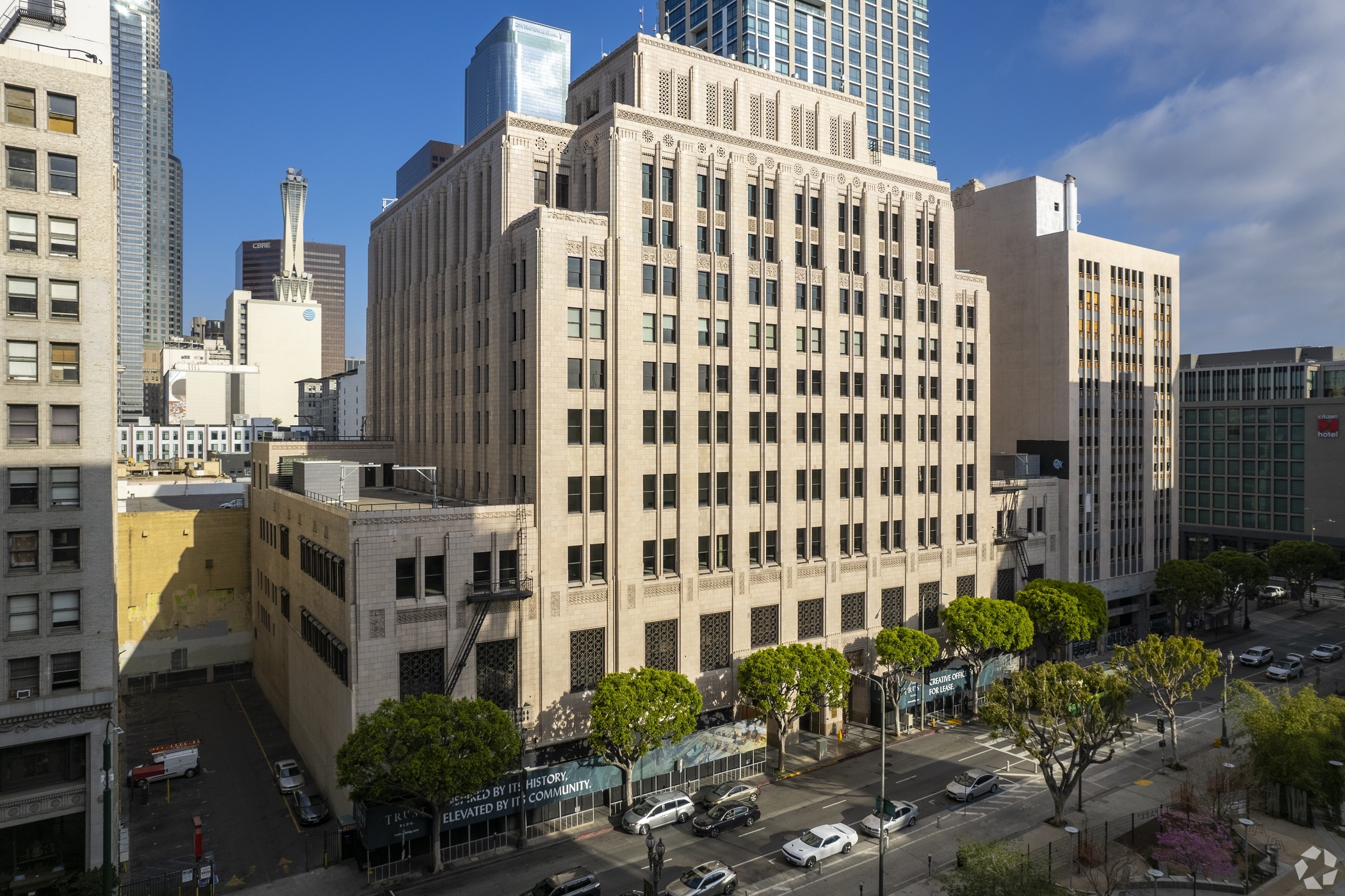 Art Deco Building Hits the Market in Downtown LA as Vacancy Persists