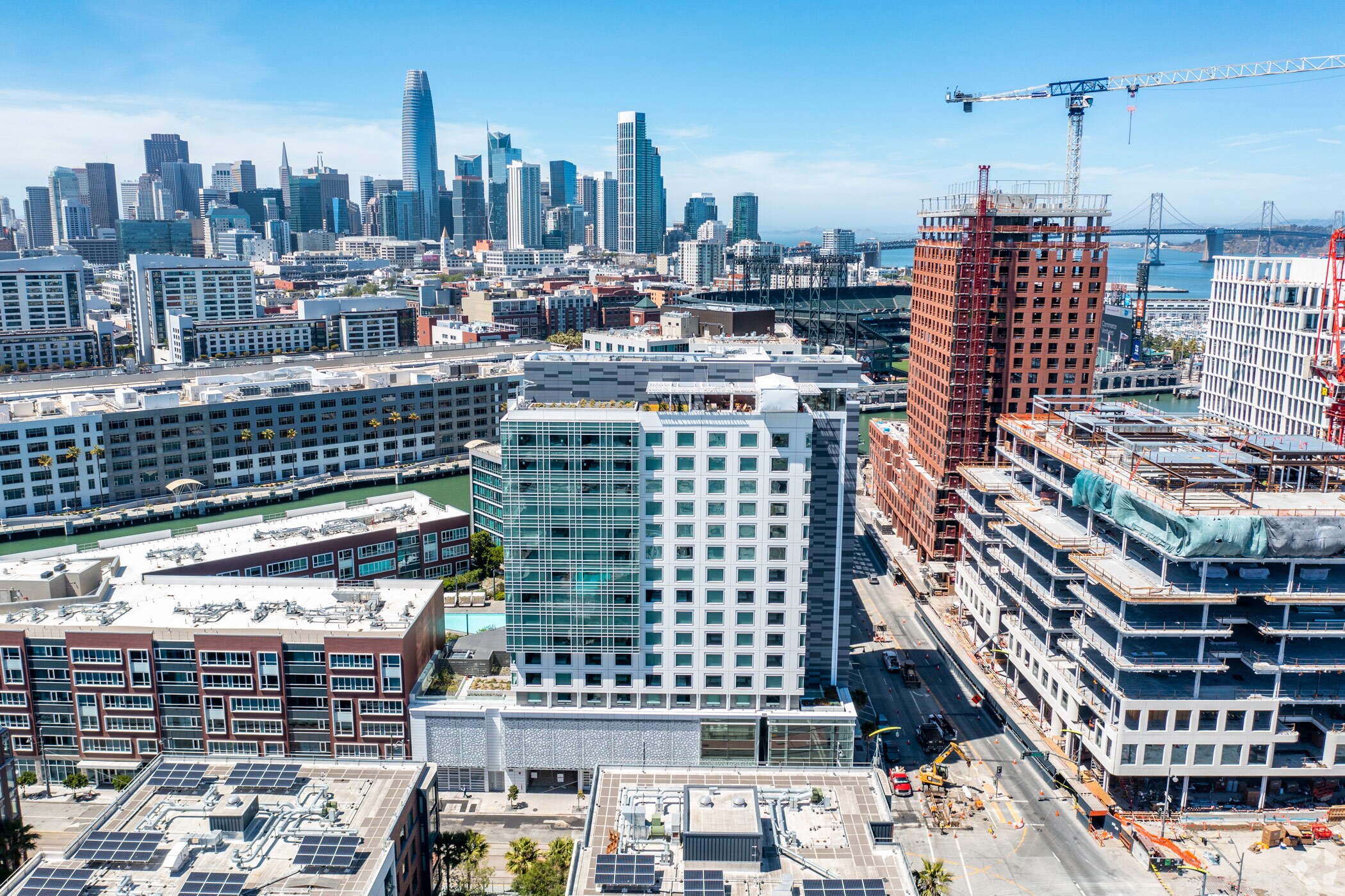 The Luma Hotel San Francisco was the largest hotel to open in California during the first half of the year with 299 rooms. (Nathaniel-Mark Bernardo/CoStar) The Luma Hotel San Francisco was the largest hotel to open in California during the first half of the year with 299 rooms. (Nathaniel-Mark Bernardo/CoStar)