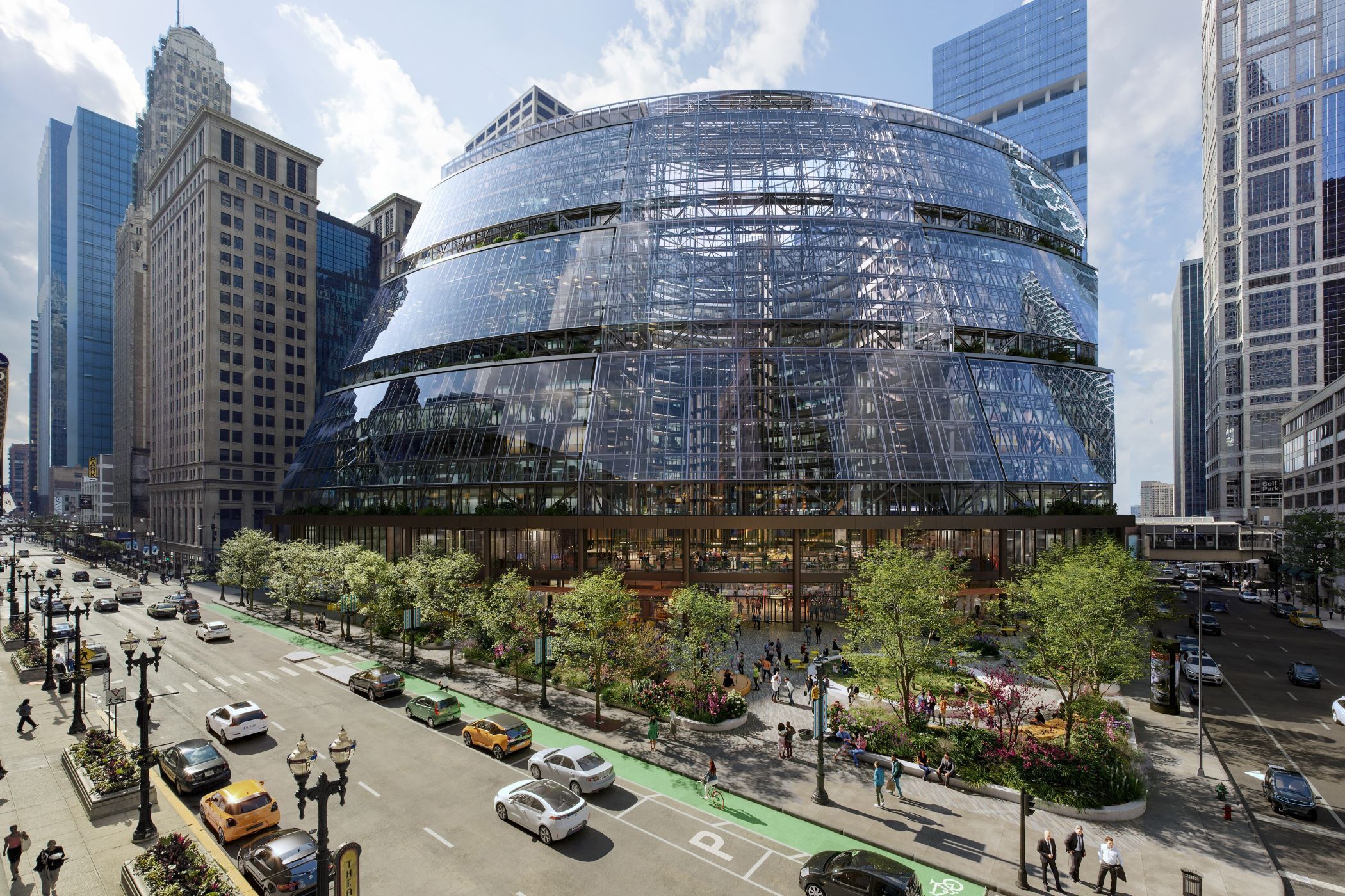 Google Provides First Look at Plans for Chicago’s Thompson Center