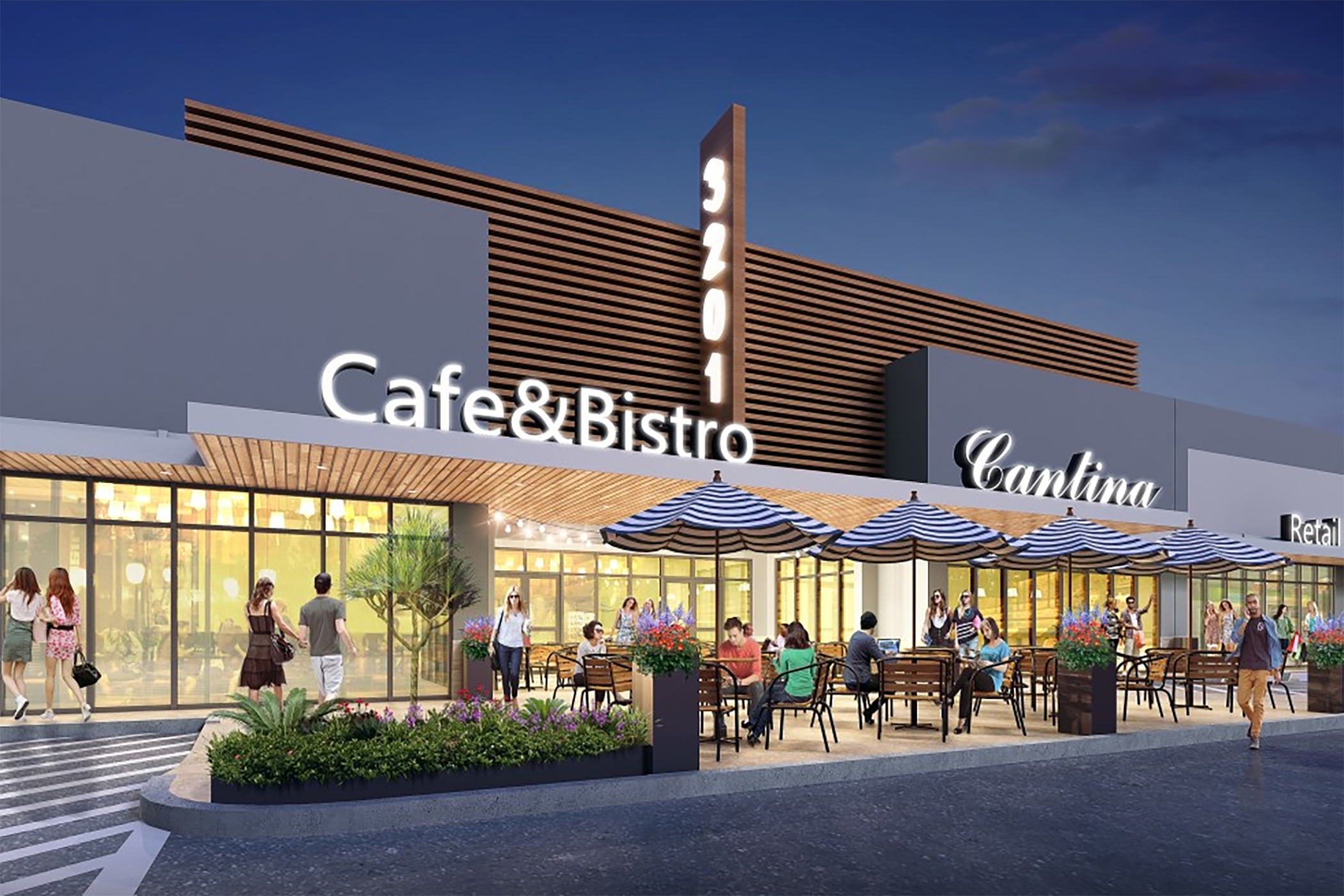 Construction on Block 14 at Garden Oaks is ongoing in a growing area north of The Heights. (Gulf Coast Commercial Group)