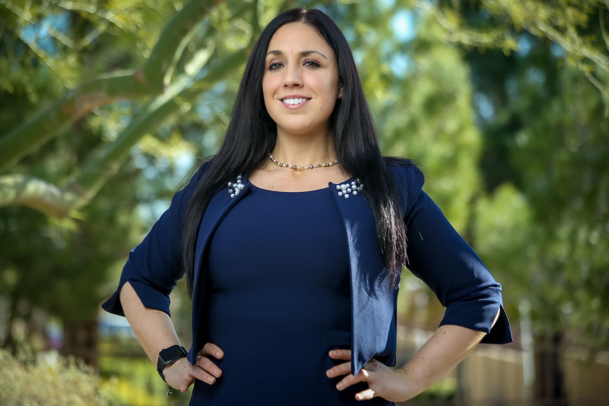 Natalie Wainwright left Cushman & Wakefield in Las Vegas to start a new office tenant representation practice at a boutique firm. (Courtesy of Logic CRE)