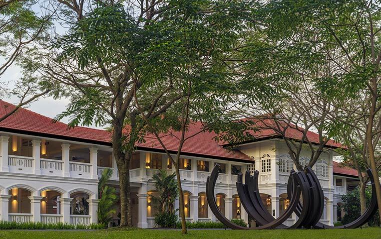 Shown here is Capella Singapore on Sentosa Island. (Capella Hotel Group)